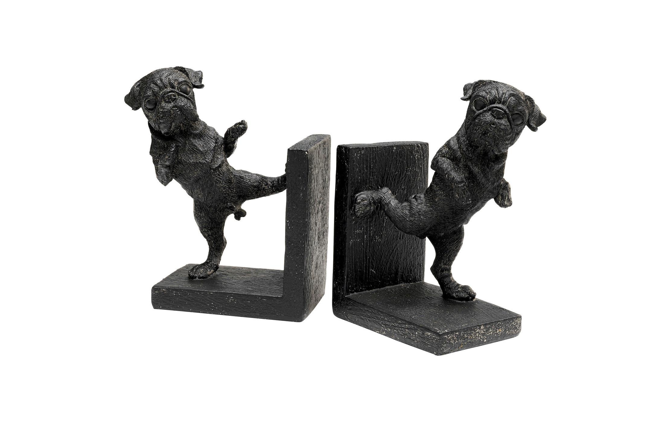 Kare Design Buchstütze »Dancing Dogs 2er Set«