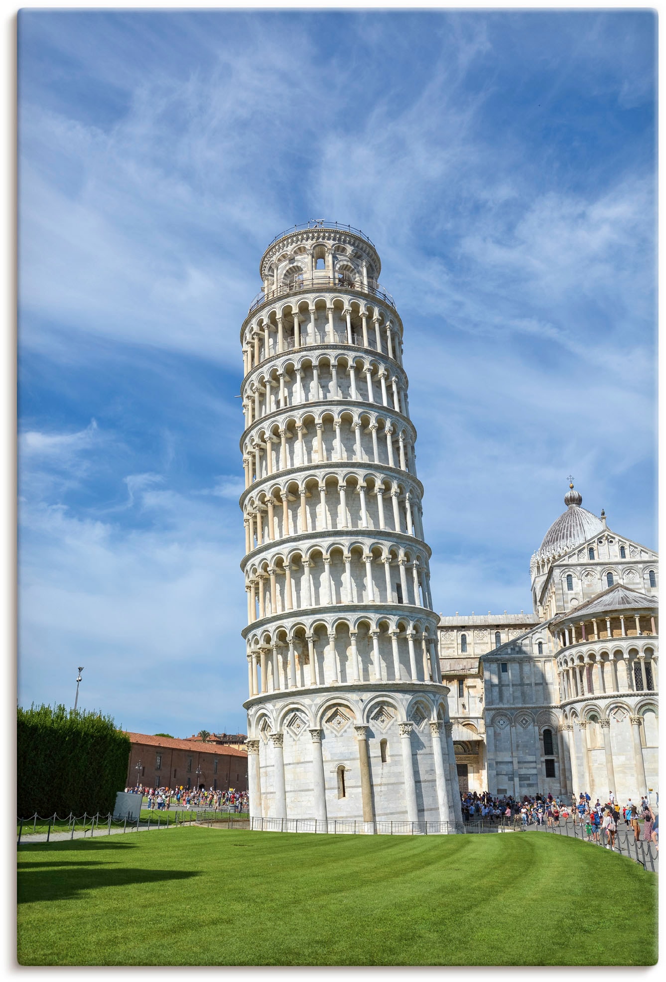 St.), Alubild, als oder Wandbild Pisa von versch. Turm | online Jelmoli-Versand (1 Leinwandbild, in Artland Gebäude, Grössen Poster Wandaufkleber in shoppen Italien«, »Der schiefe