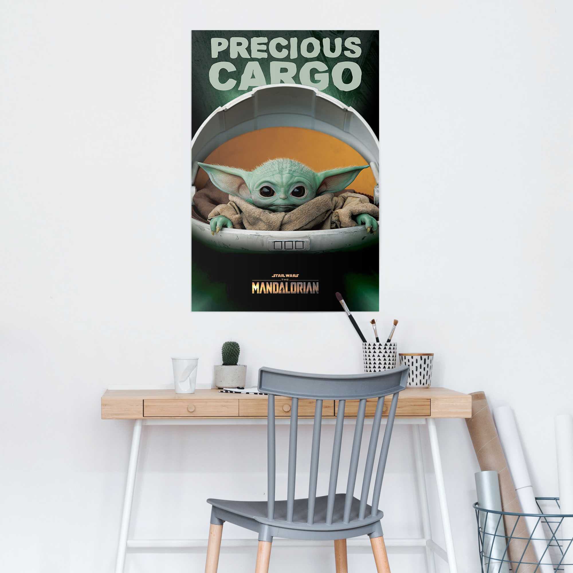 Reinders! Poster »Poster The Mandalorian Baby Yoda«, Serien, (1 St.)