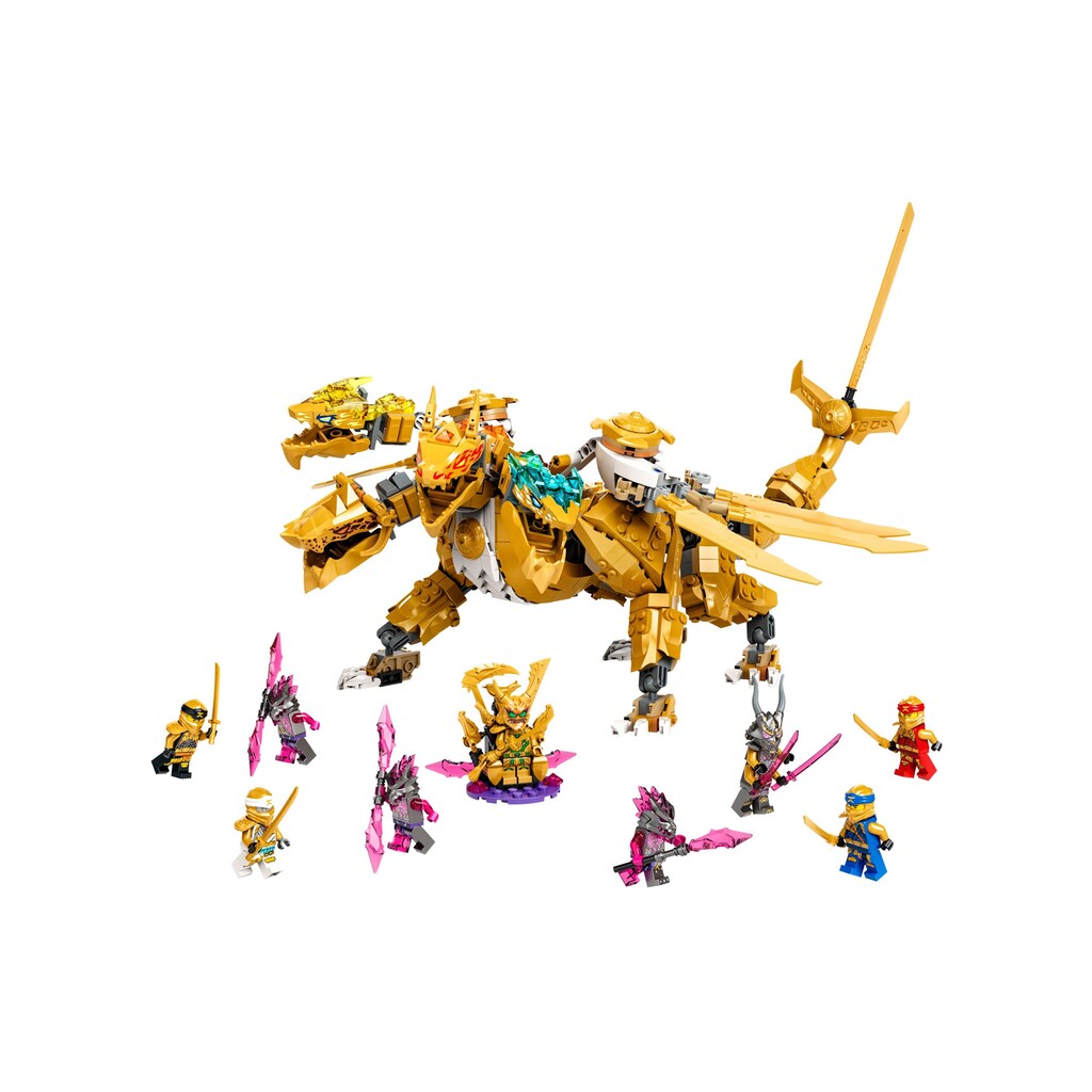 LEGO® Spielbausteine »Lloyds Ultragoldfarbendrach«, (989 St.)