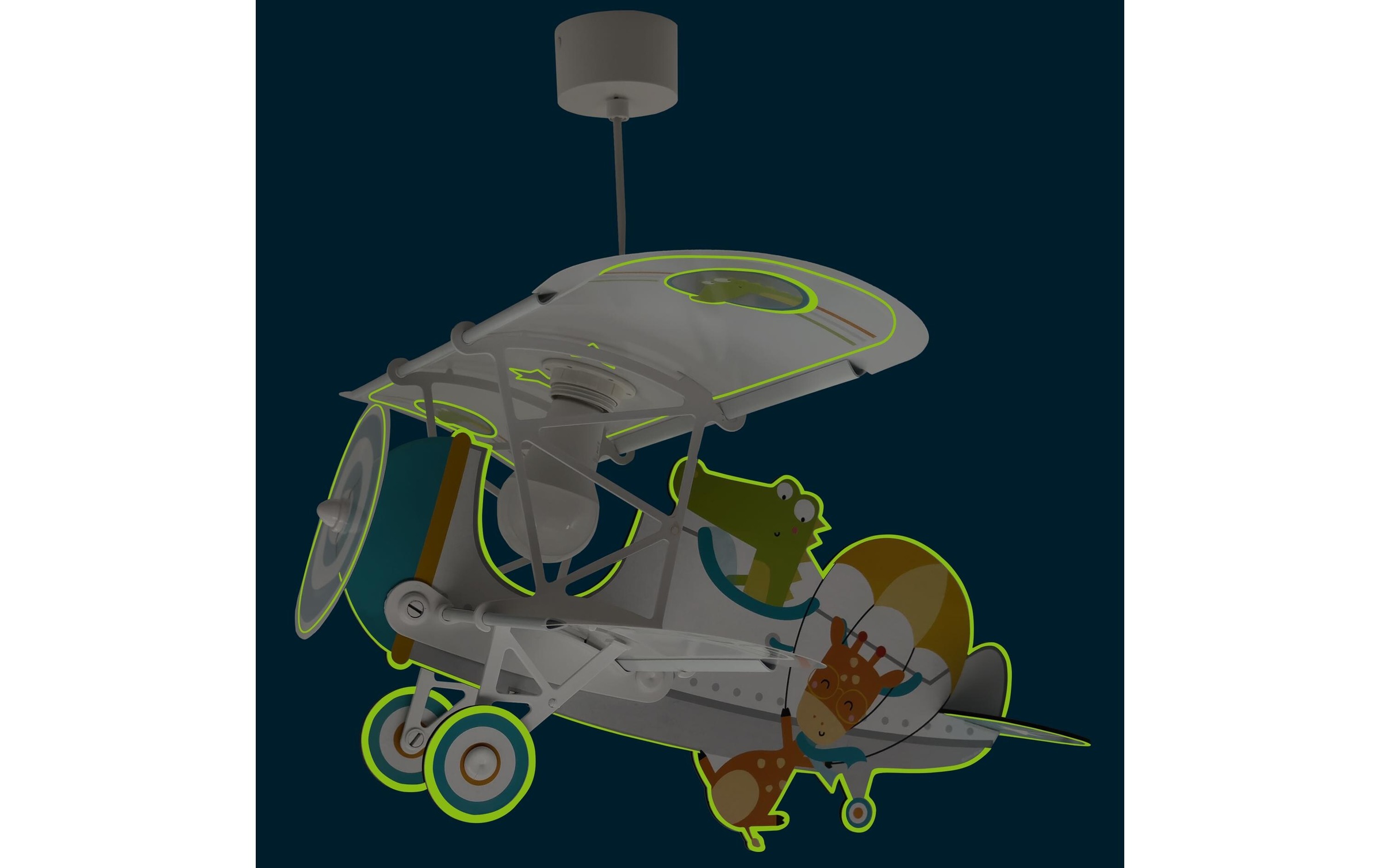 Dalber Deckenleuchte »Crocodile plane«