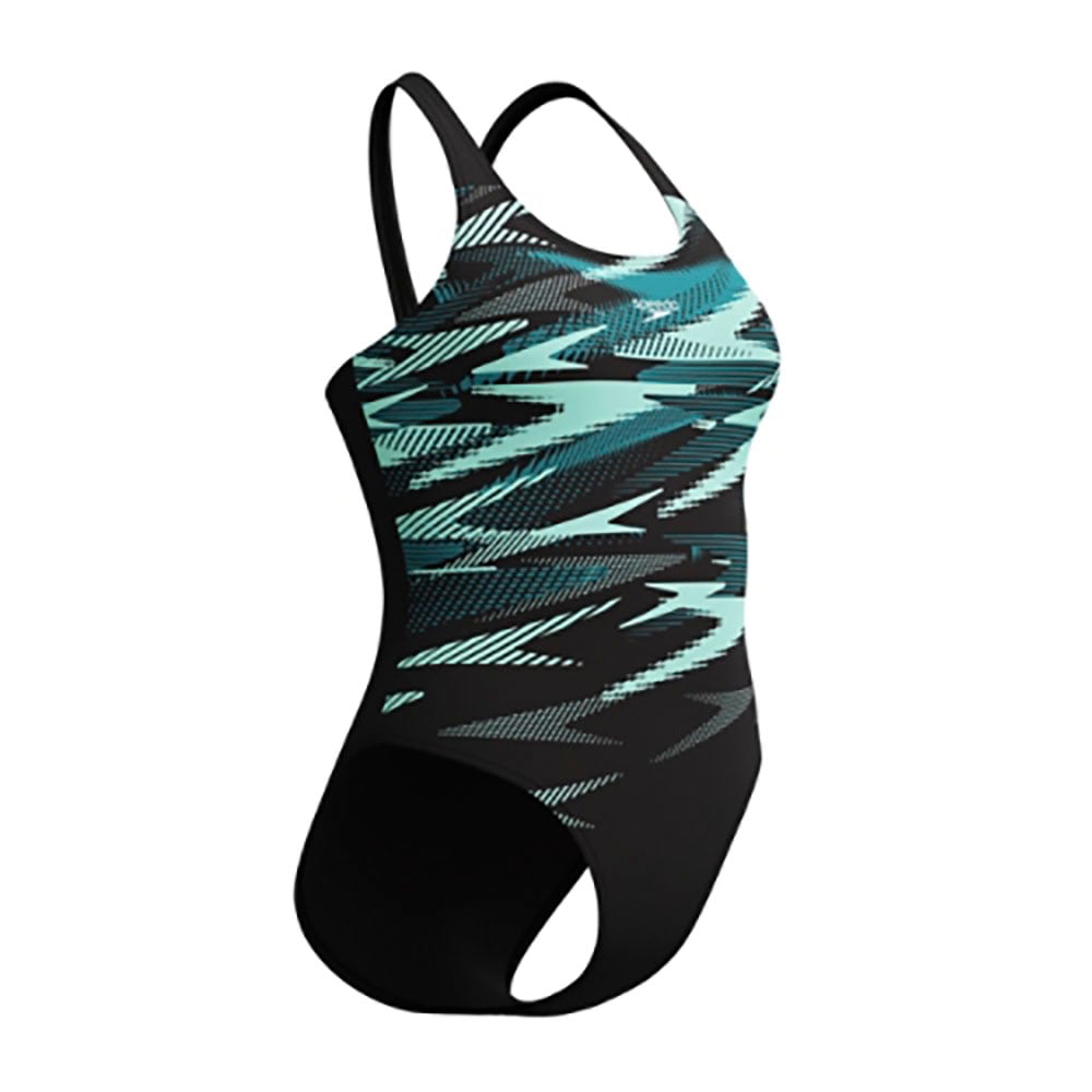 Speedo Badeanzug »Womens HyperBoom Placement Muscleback«, (1 St.), schnell trocknend