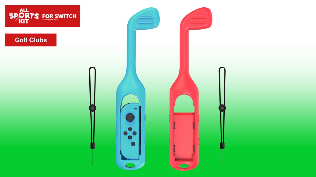 ❤ Nintendo Switch Switch-Controller »Switch Sports All Sports Kit (Bein- und  Armriemen, Golfschläger)«, (Set, 10 St.) ordern im Jelmoli-Online Shop