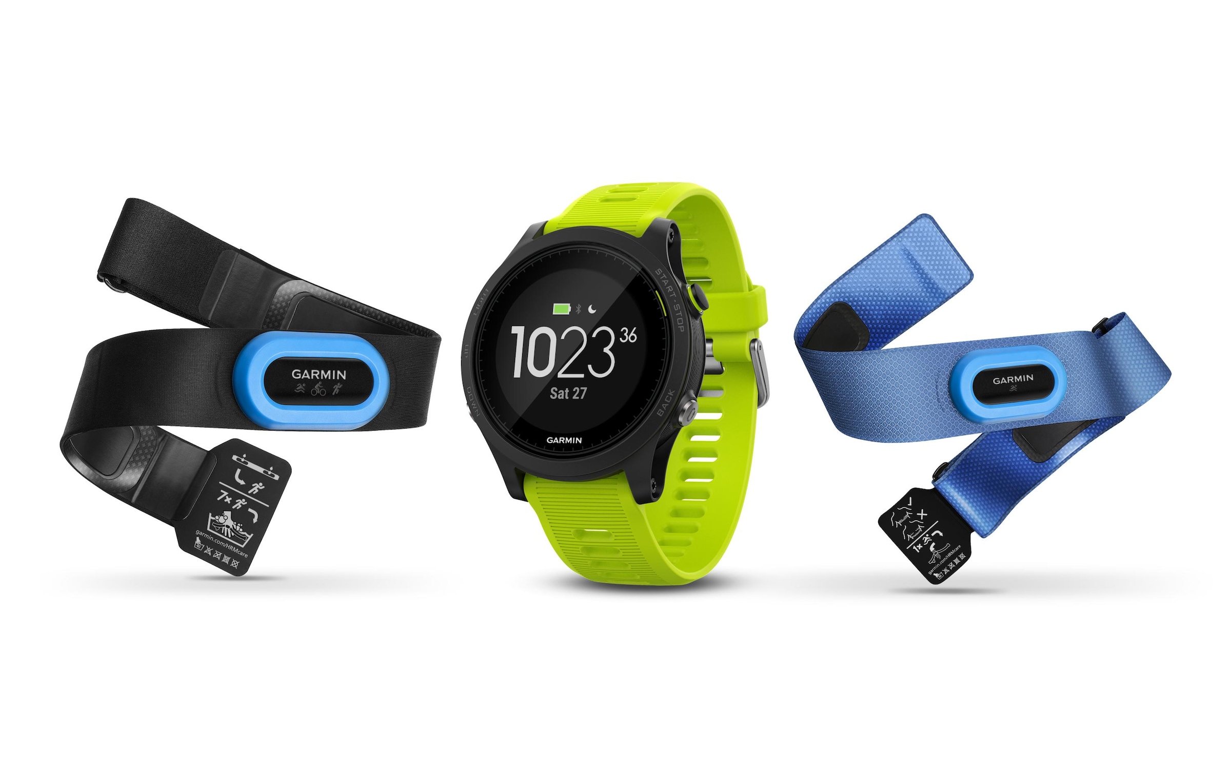 Garmin Fitnessuhr »GPS-Sportuhr Forerunner 935 Bundle Tri Gelb Schwarz«