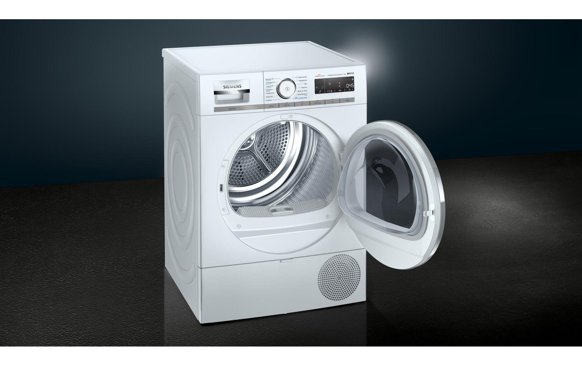 SIEMENS Wärmepumpentrockner »WT7HXK80CH A++«, 9 kg