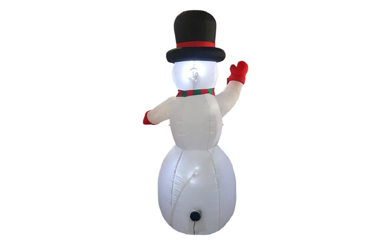 LED Dekofigur »FTM Schneemann aufblasbar«, 3 flammig