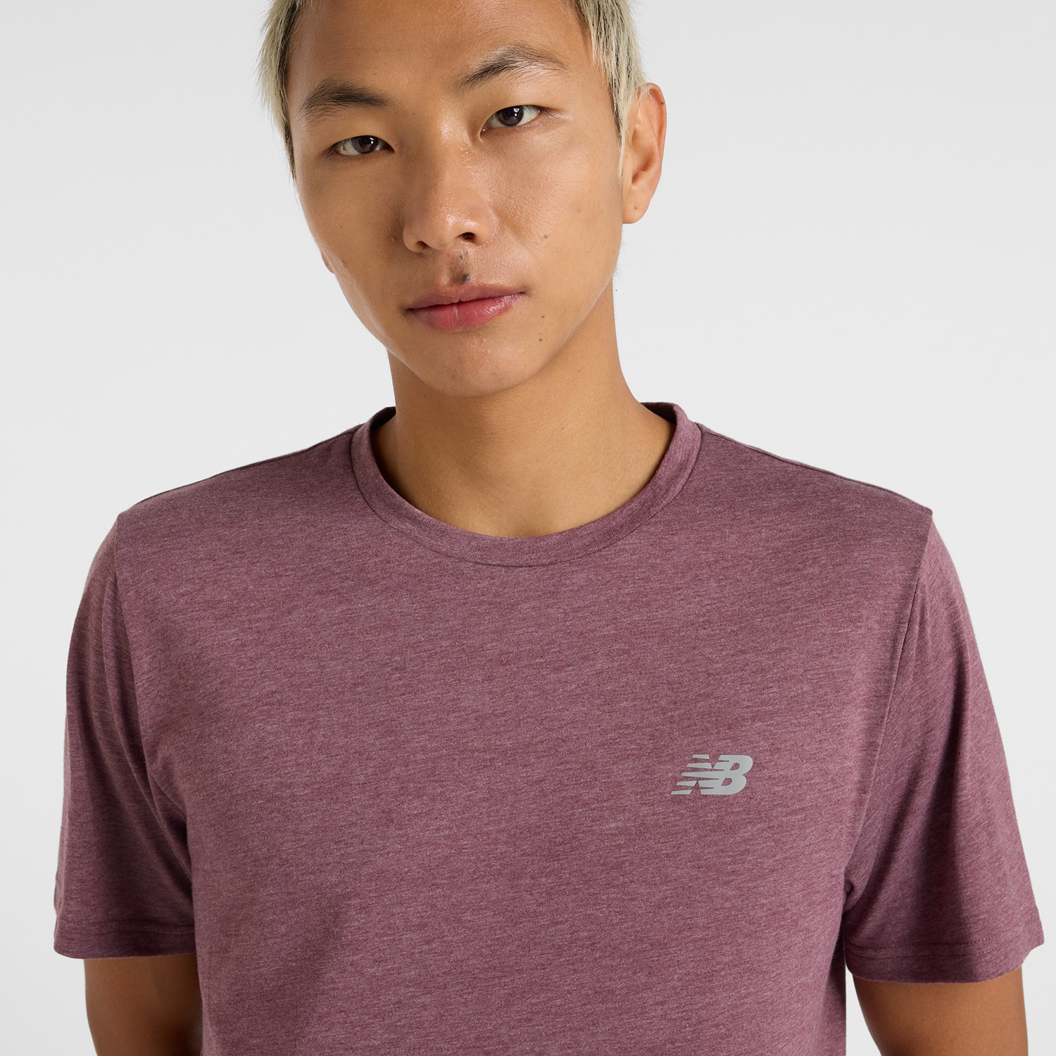 New Balance T-Shirt »SPORT ESSENTIALS HEATHERTECH T-SHIRT«