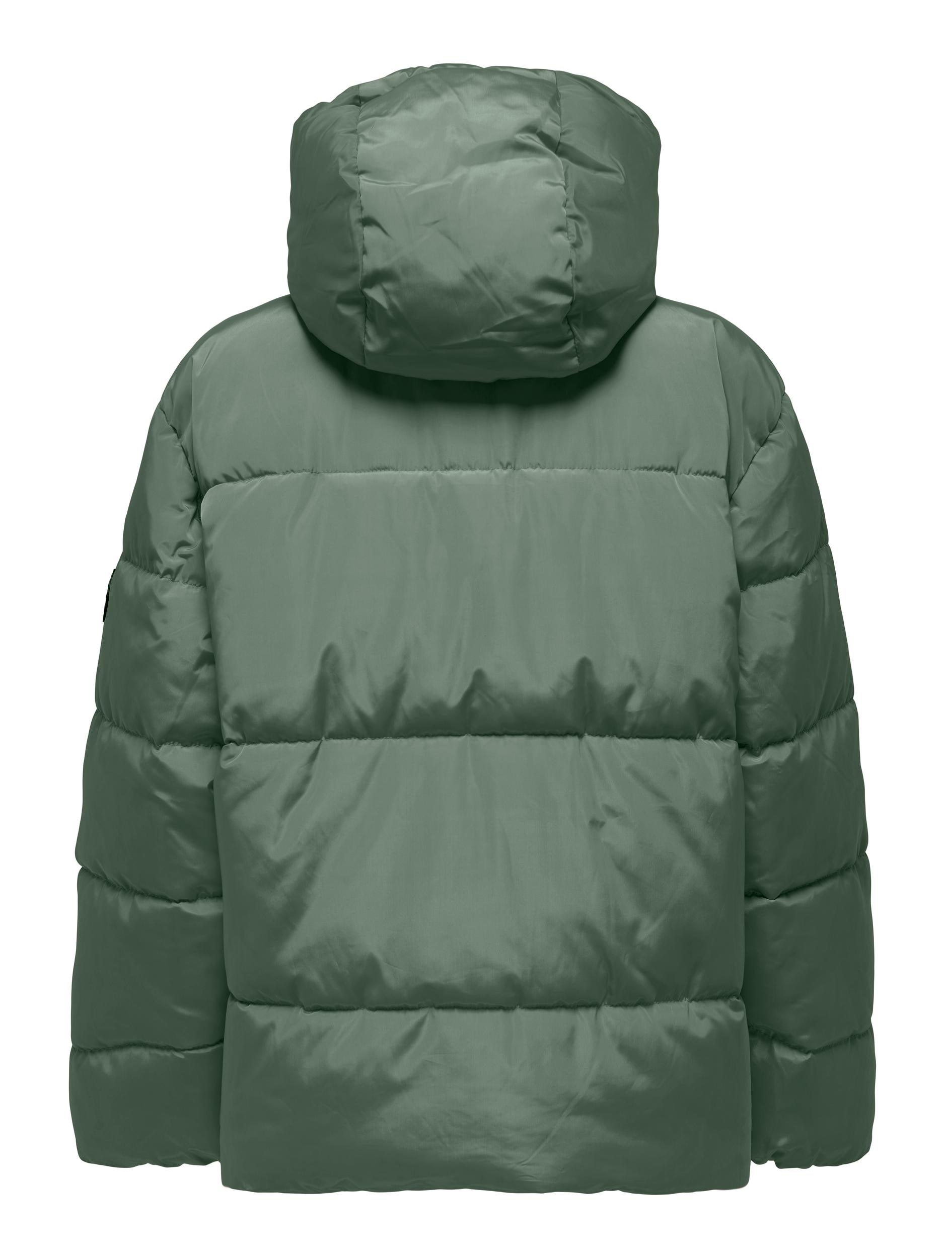 ONLY Steppjacke »ONLNORA SHORT PUFFER CC OTW«, mit Kapuze