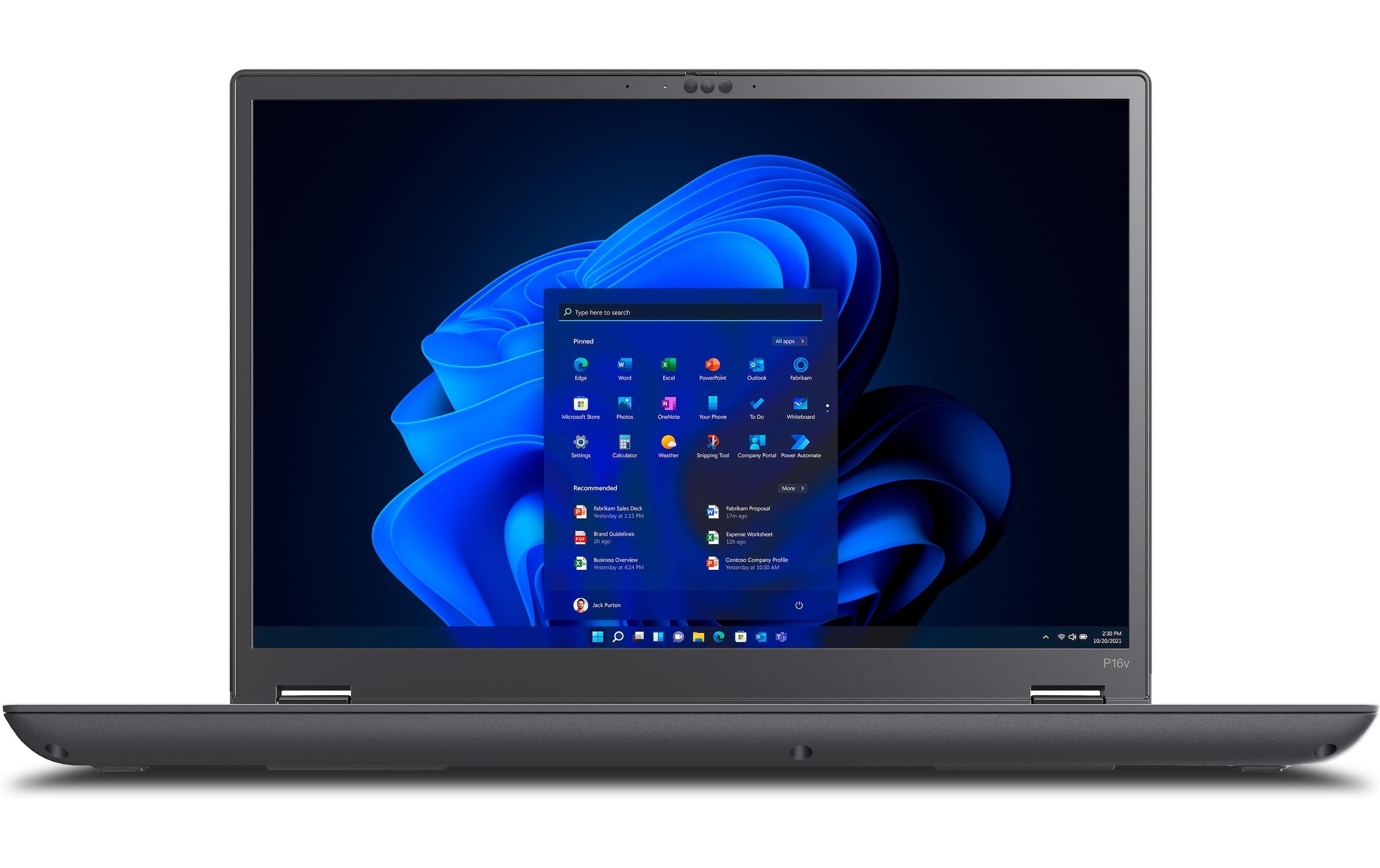 Lenovo Notebook »ThinkPad P16v Gen. 1 (AMD)«, 40,48 cm, / 16 Zoll, AMD, Ryzen 9, 2000 GB SSD
