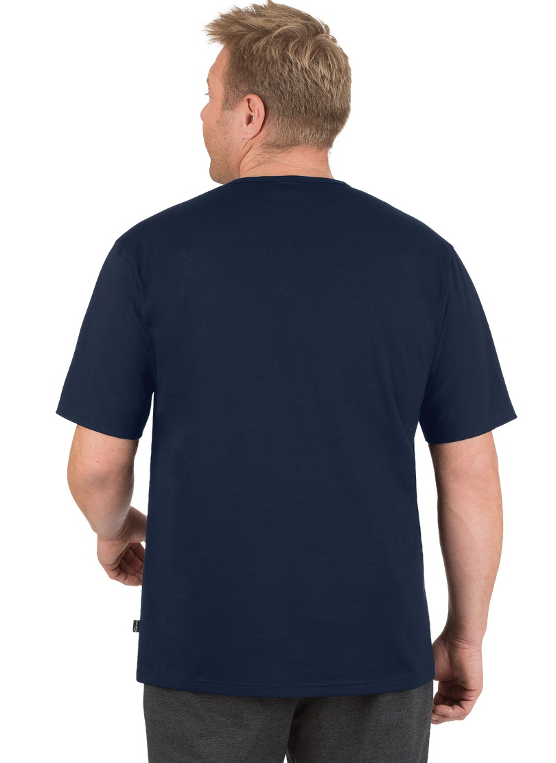Trigema T-Shirt »TRIGEMA Baumwolle« bestellen Knopfleiste mit online Jelmoli-Versand | DELUXE T-Shirt