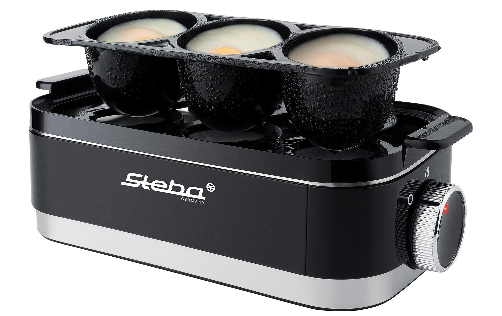 Steba Eierkocher »EK 7 6 Schwarz/Silber«, 435 W