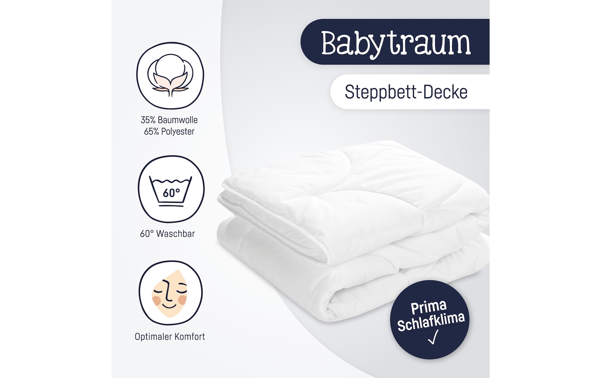 »Babytraum«, (1 Jelmoli-Versand online bestellen Julius Kinderbettdecke St.) Zöllner |