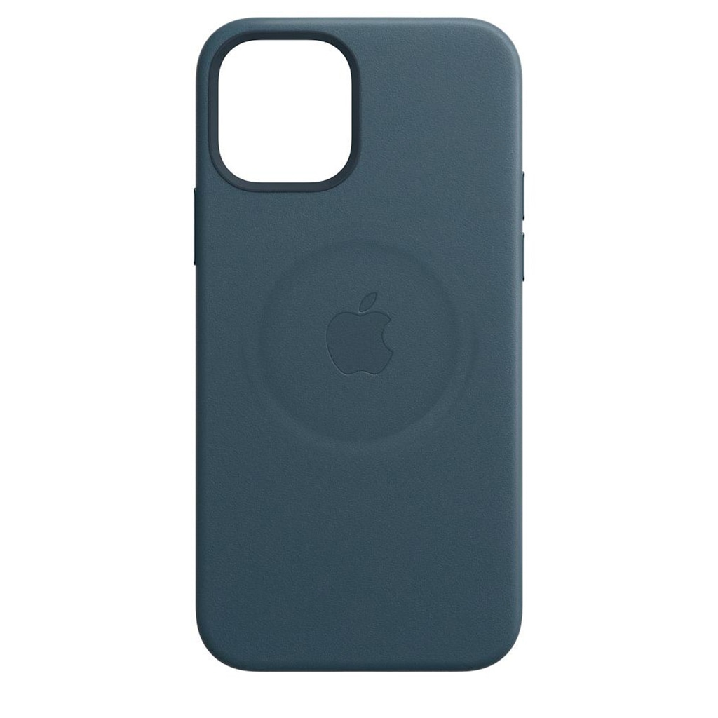 Apple Smartphone-Hülle »Apple iPhone 12 Mini Leder Case Mag Blue«, iPhone 12 Mini, 13,7 cm (5,4 Zoll), MHK83ZM/A