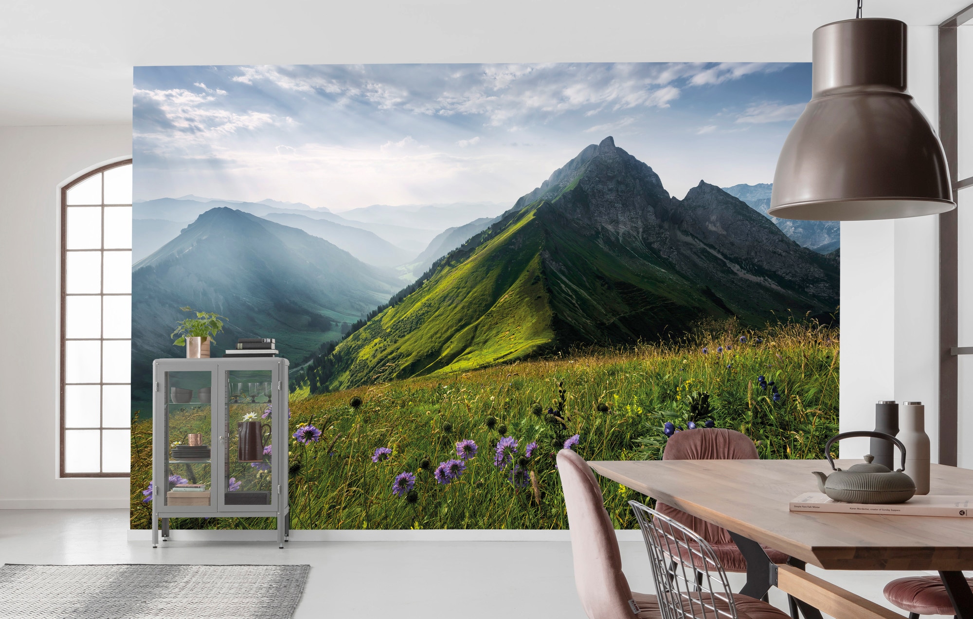 Komar Vliestapete »Digitaldruck Vlies - The Green Queen - Grösse 450 x 280 cm«, bedruckt, Wohnzimmer, Schlafzimmer