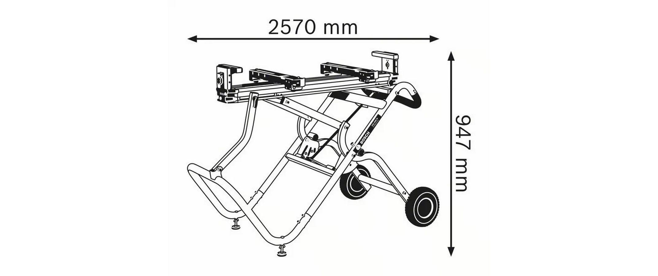 Bosch Professional Untergestell