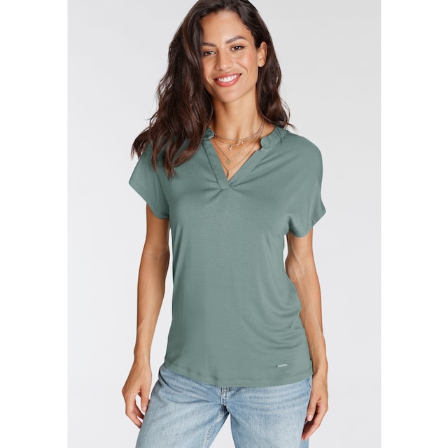 Laura Scott T-Shirt, mit Rundhalsausschnitt und Blende online kaufen |  Jelmoli-Versand