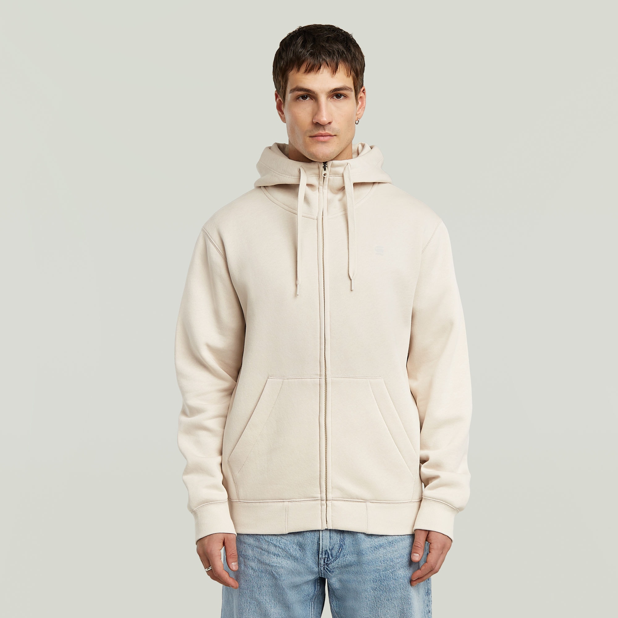 G-STAR Kapuzensweatjacke "Premium Basic Hooded Zip Sweater"