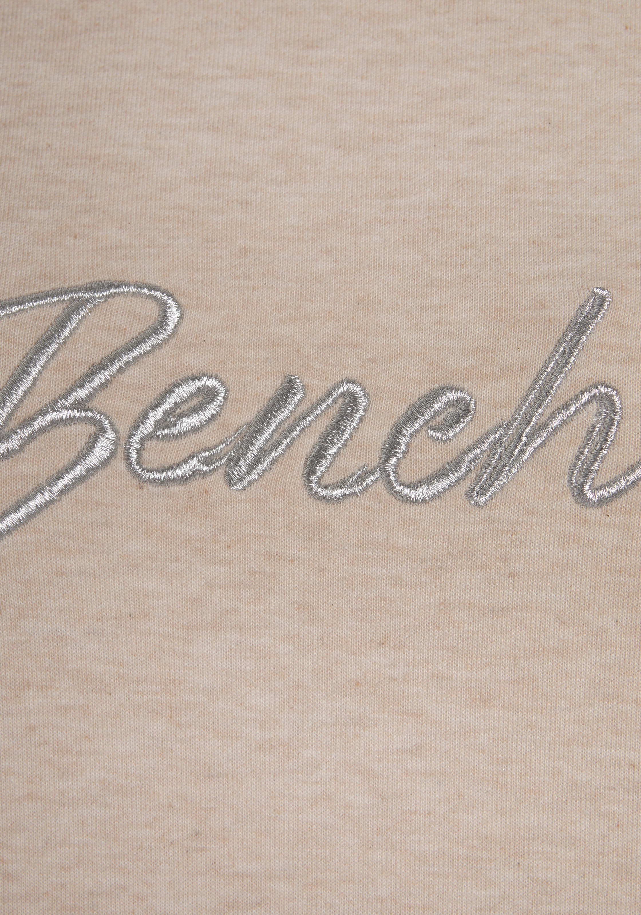 Bench. Loungewear Sweatshirt »-Loungeshirt«, glänzender mit Schweiz kaufen Jelmoli-Versand Loungewear, bei Logostickerei, online Loungeanzug