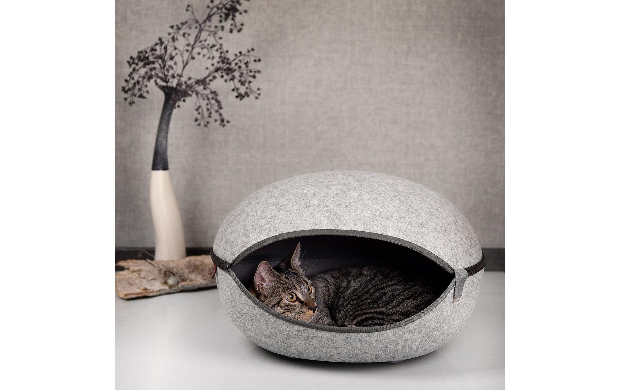 Tierhöhle »CanadianCat uni-grau«