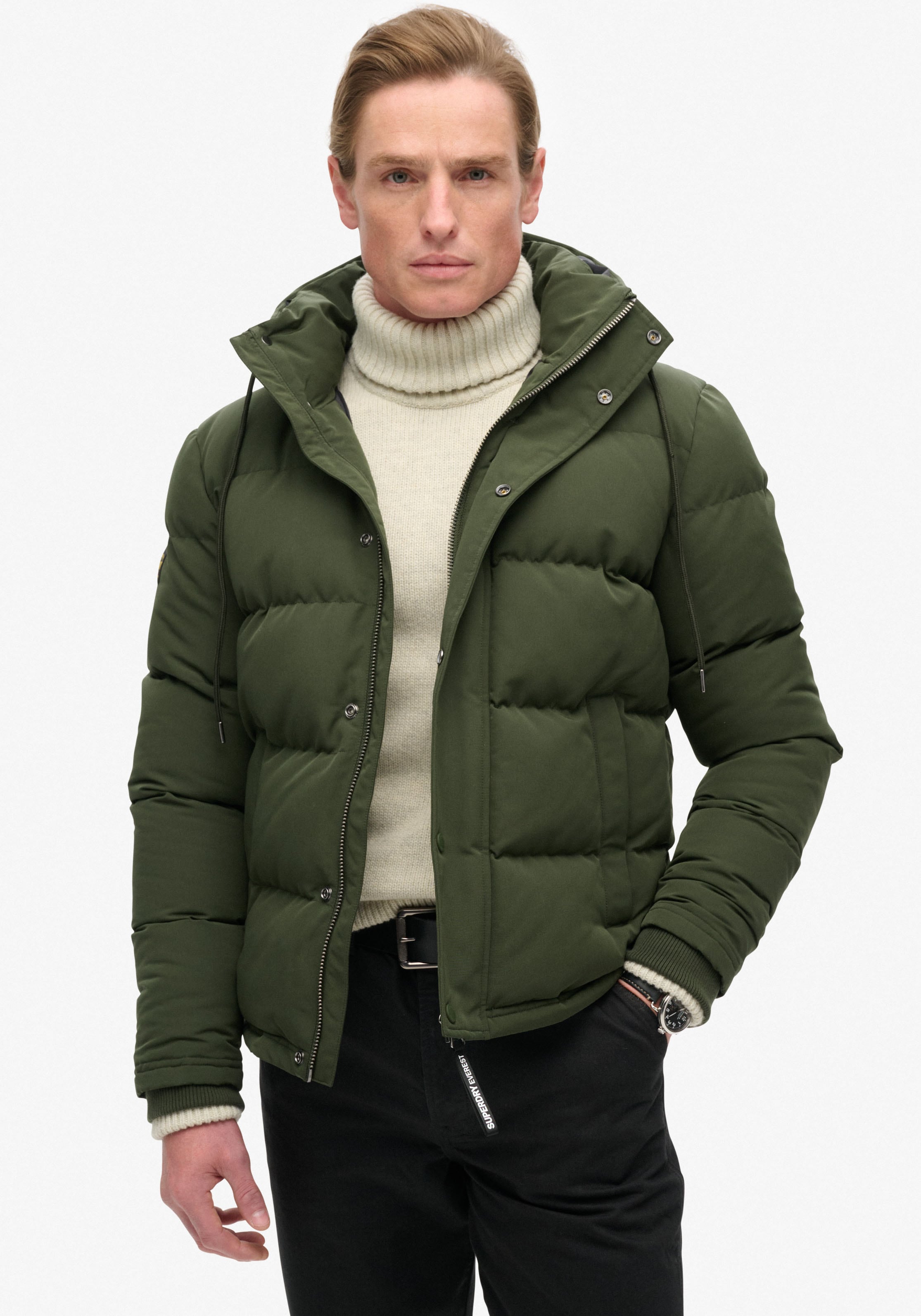 Steppjacke »Everest Hooded Puffer Jacket«, mit Kapuze