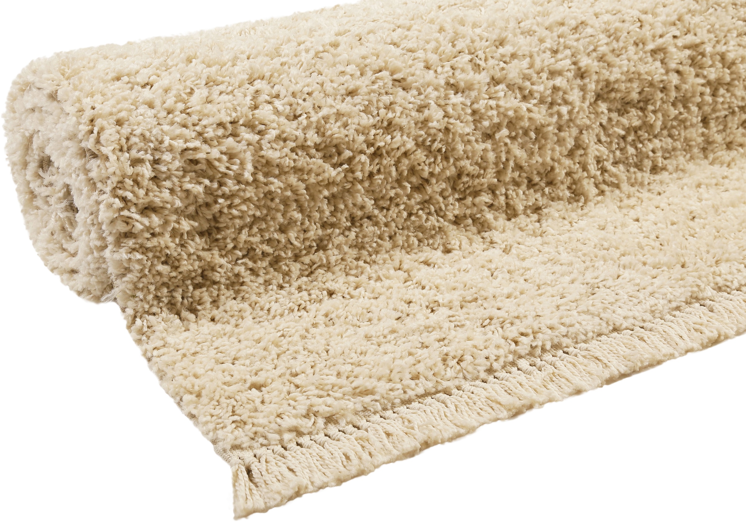 Esprit Hochflor-Teppich »Dantep,  ESP-80261«, rechteckig, 35 mm Höhe, Langflor, Shaggy, sehr weich, mit Fransen, auch als Läufer, Wohnzimmer