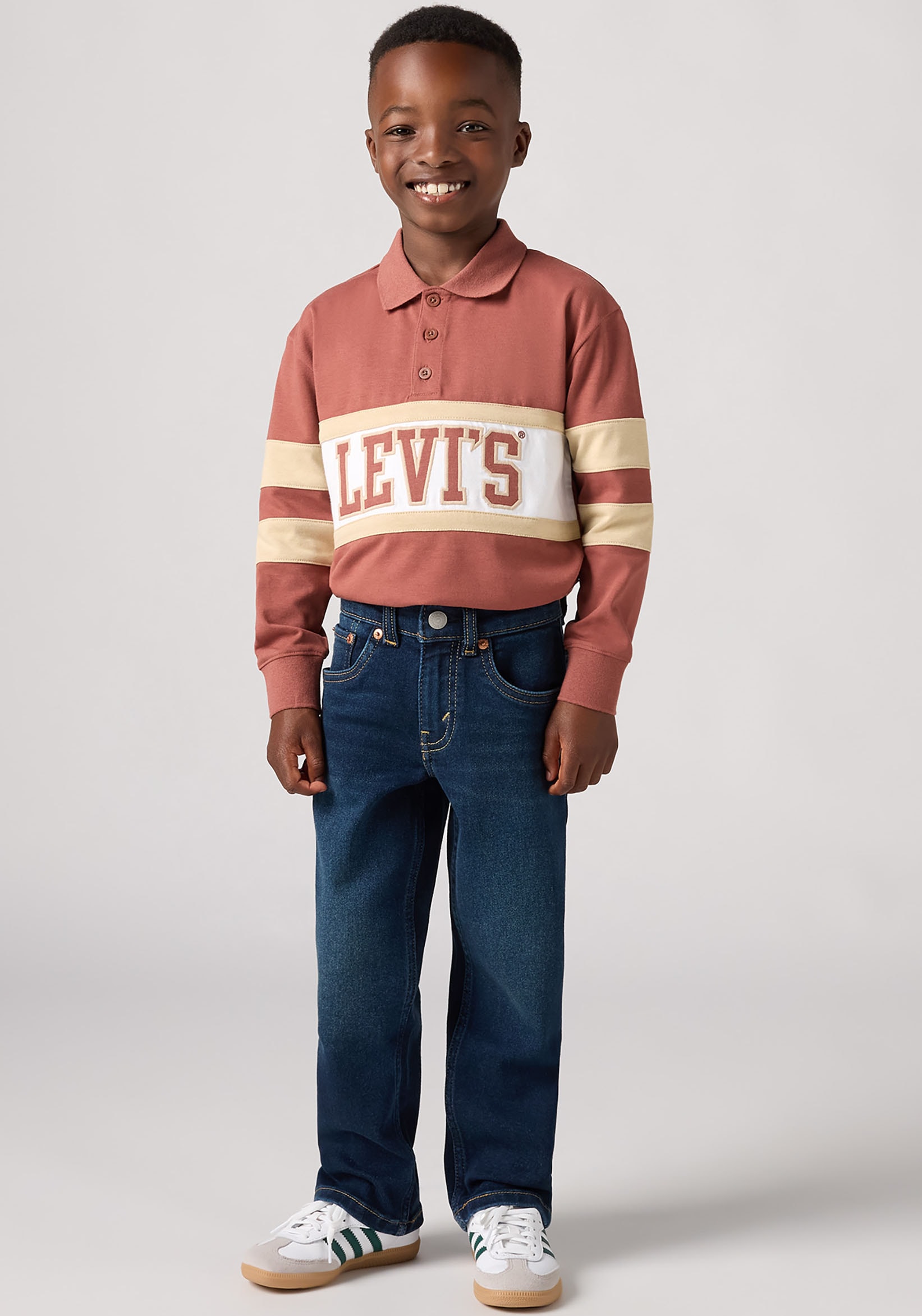 Stretch-Jeans »LVB STAY LOOSE TAPER JEANS«, for BOYS