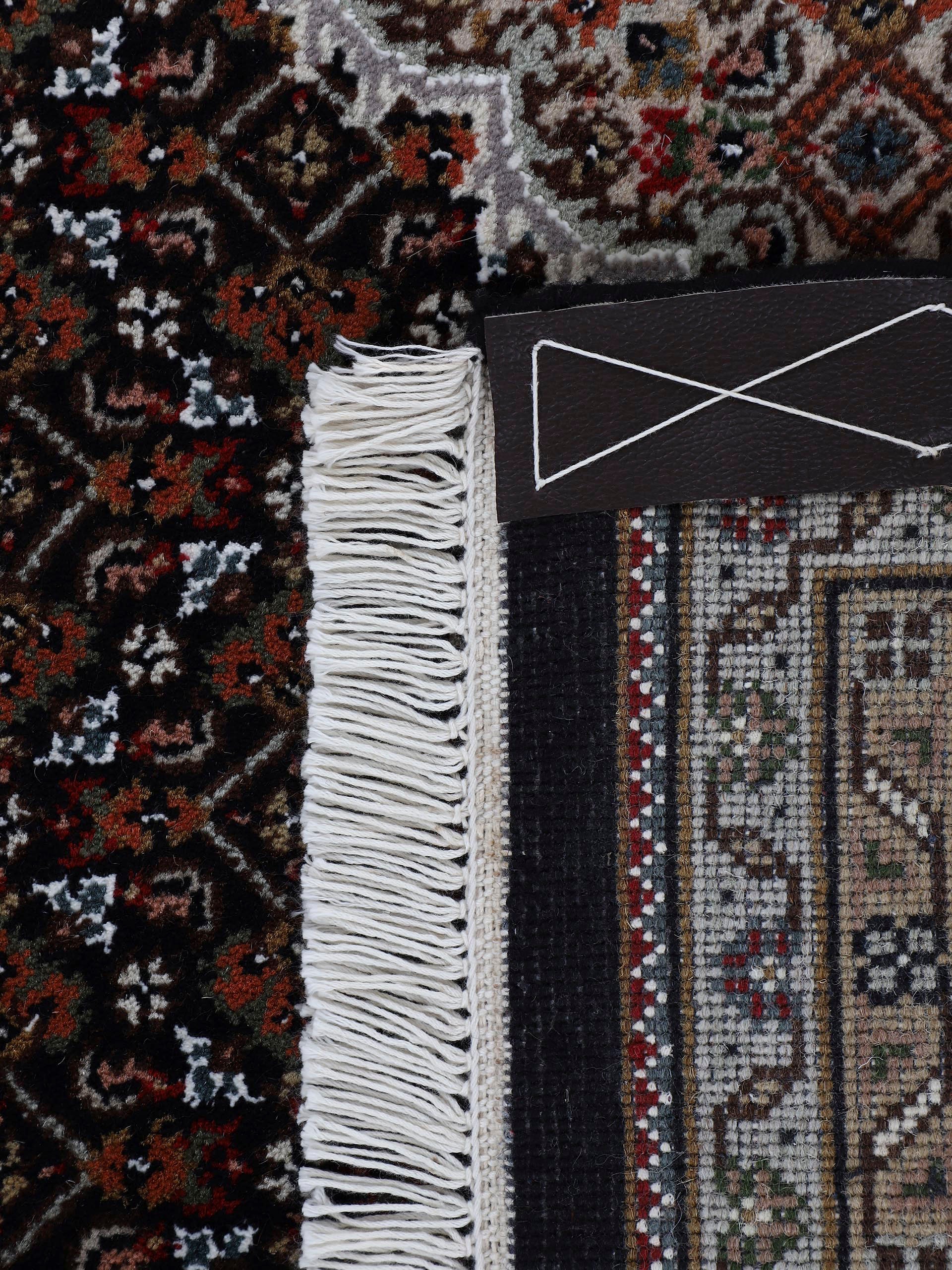 Woven Arts Orientteppich »Tabriz Mahi,  auch als Läufer«, rechteckig, 15 mm Höhe, handgeknüpft, Wohnzimmer, reine Wolle
