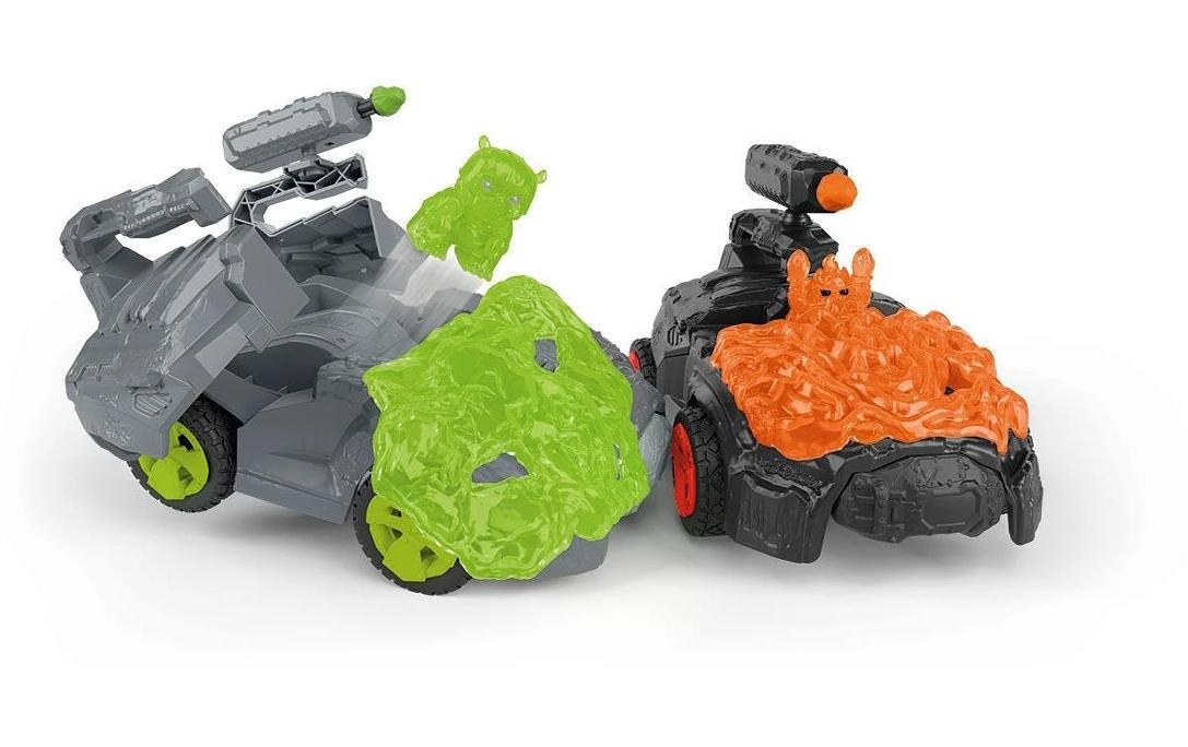 Schleich® Spielfigur »Stein-Crashmobil mit Mini Creature«