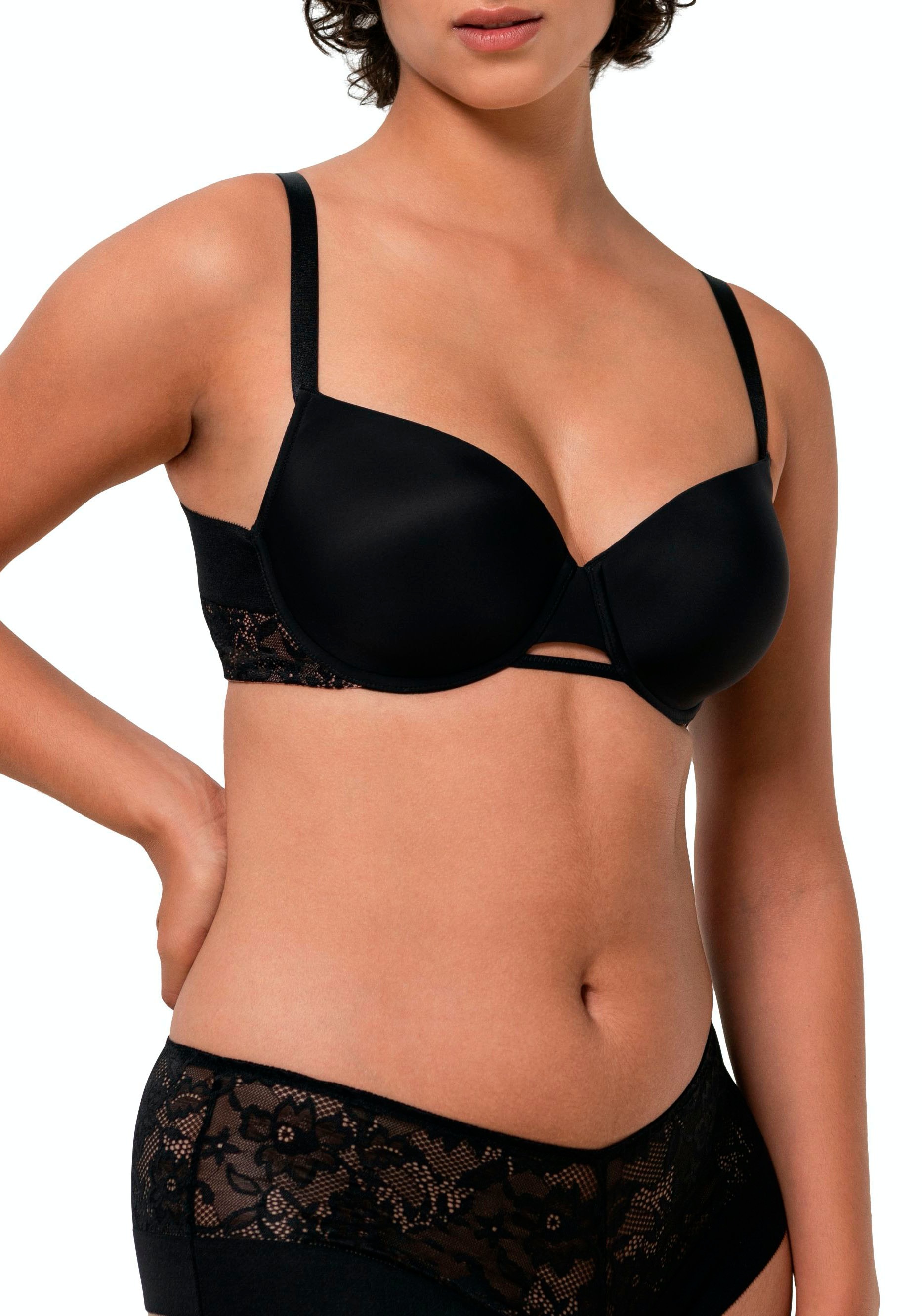 Triumph Bügel-BH "Vivid Spotlight WHP" mit weicher Spitze im floralem Design