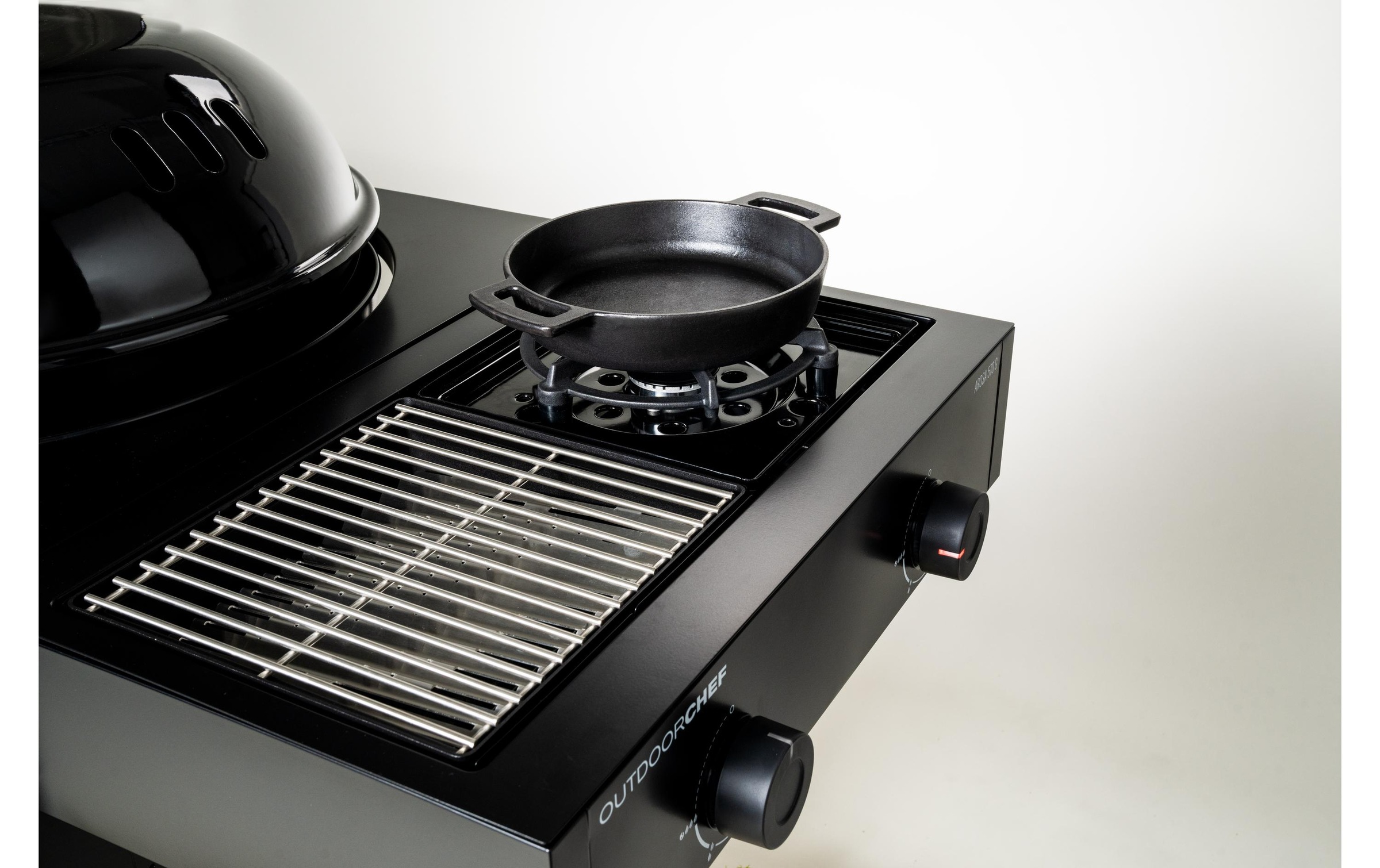 OUTDOORCHEF Grillpfanne »Gusseisen, Ø 28 cm«, Gusseisen, (1 tlg.)