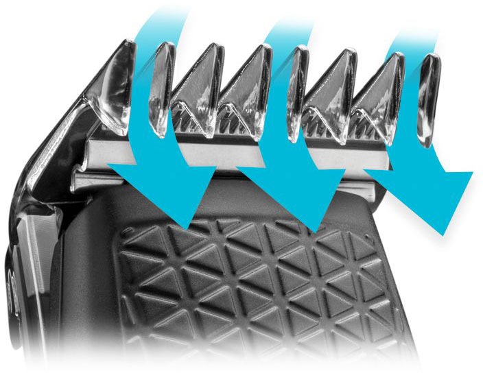 ➥ Remington Haarschneider »Power-X Series mit shoppen abwaschbare Längeneinstellrad, Aufsätze, HC4000«, | Jelmoli-Versand Klingen jetzt 3 und abnehm