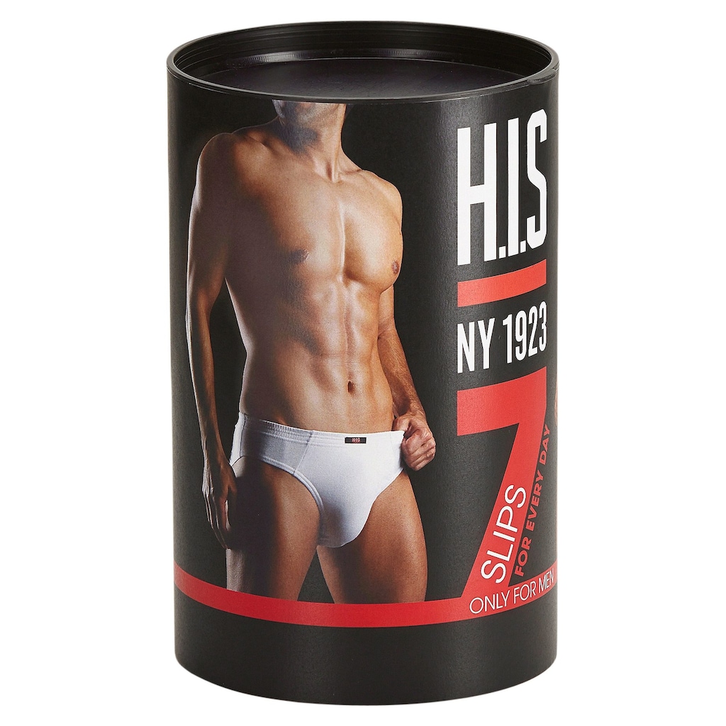 H.I.S Slip »Unterhosen für Herren«, (Packung, 7 St.), aus Baumwoll-Mix