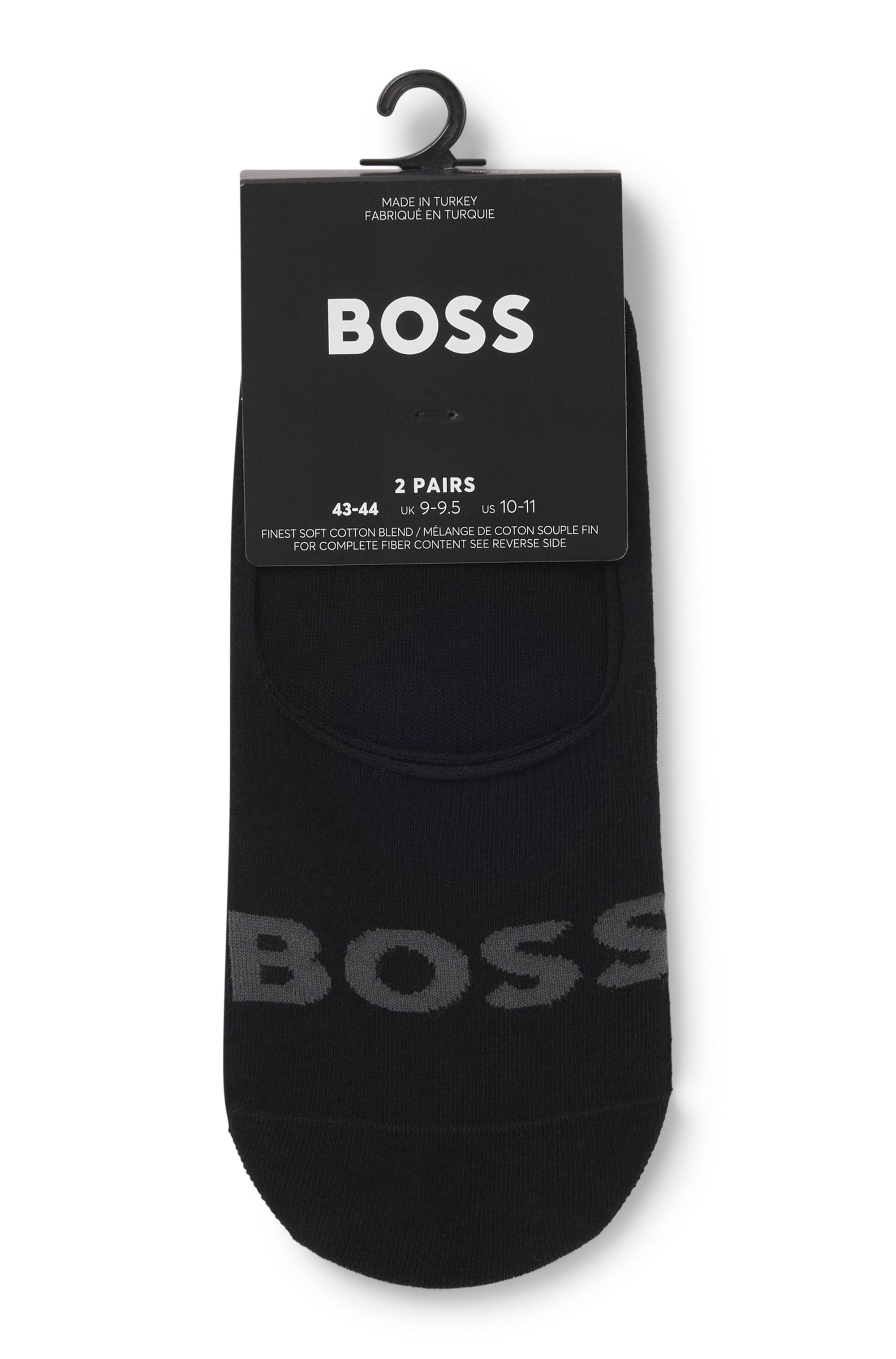 BOSS Businesssocken »2P SL Uni Logo CC«, (Packung, 2 Paar, 2er), mit BOSS Schriftzug