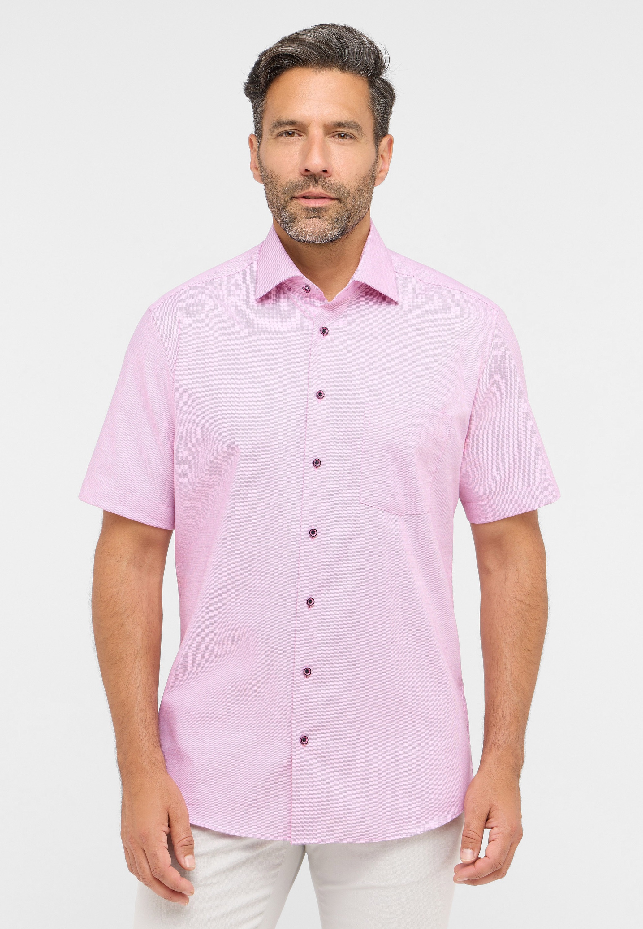 Eterna Kurzarmhemd »MODERN FIT« NON IRON (bügelfrei)