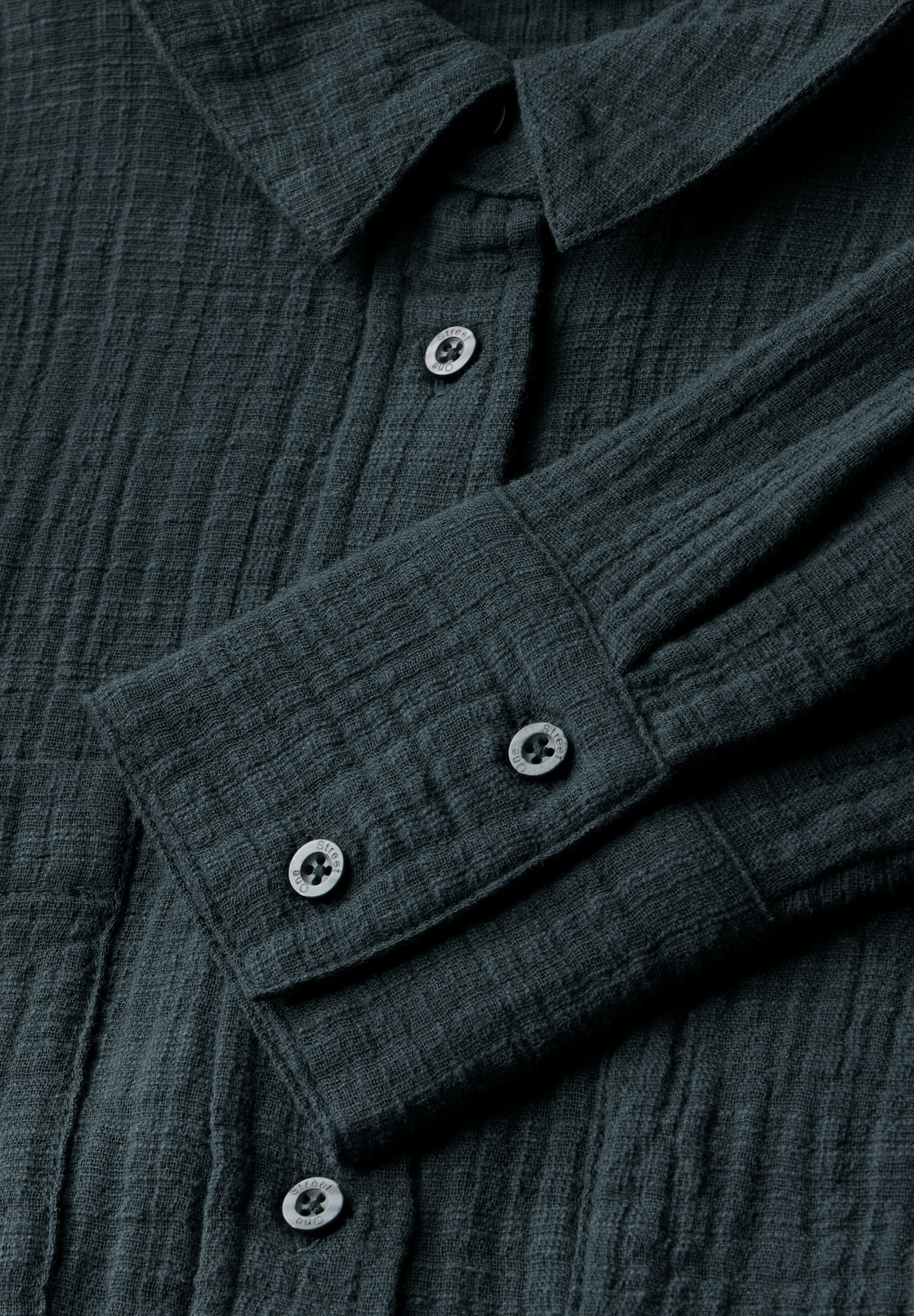 STREET ONE Hemdbluse, mit Brusttaschen