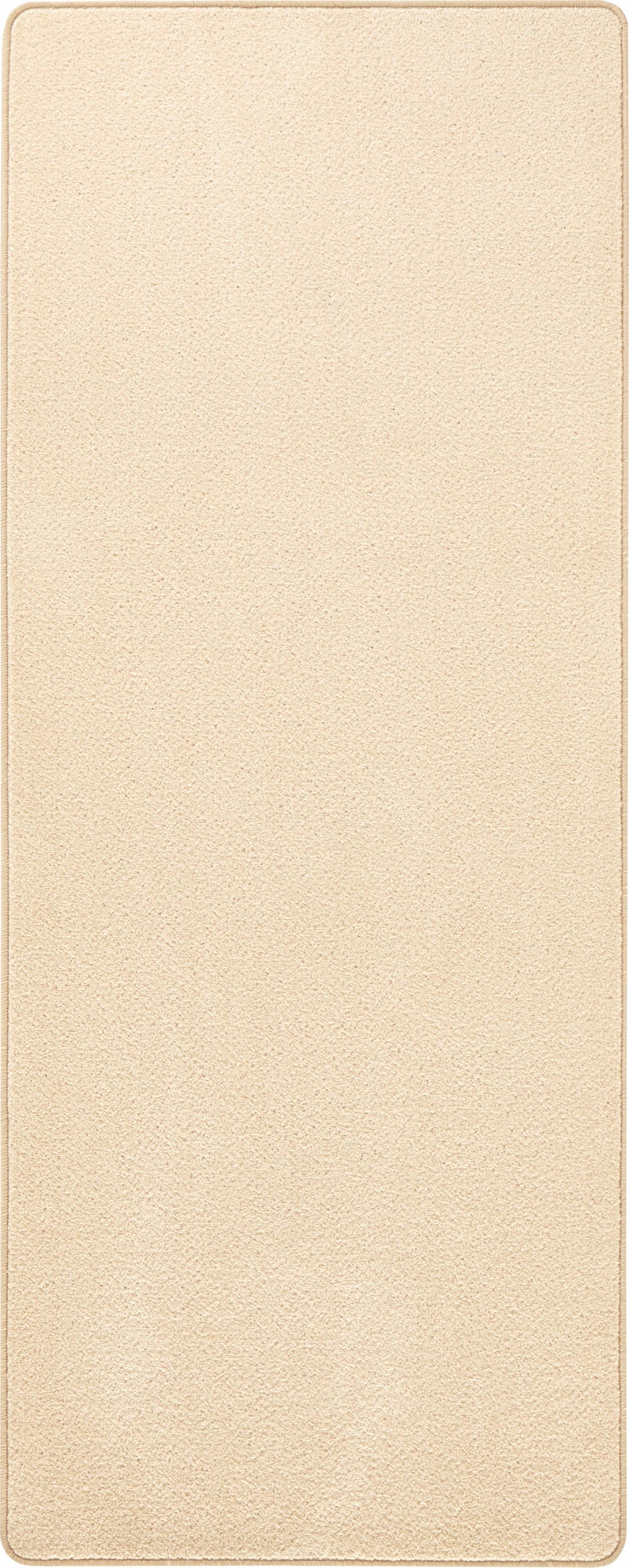 HANSE Home Teppich »Fancy«, rechteckig, 7 mm Höhe, Kurzflor, Läufer, uni, gekettelt, Wohnzimmer, Schlafzimmer, Esszimmer