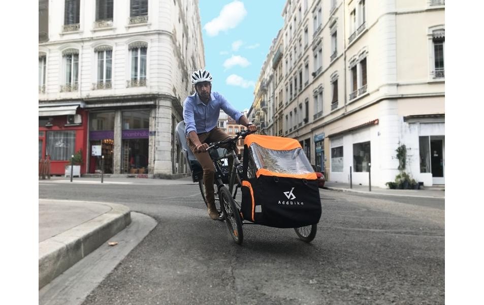Fahrradkinderanhänger »AddBike Kid Kit«