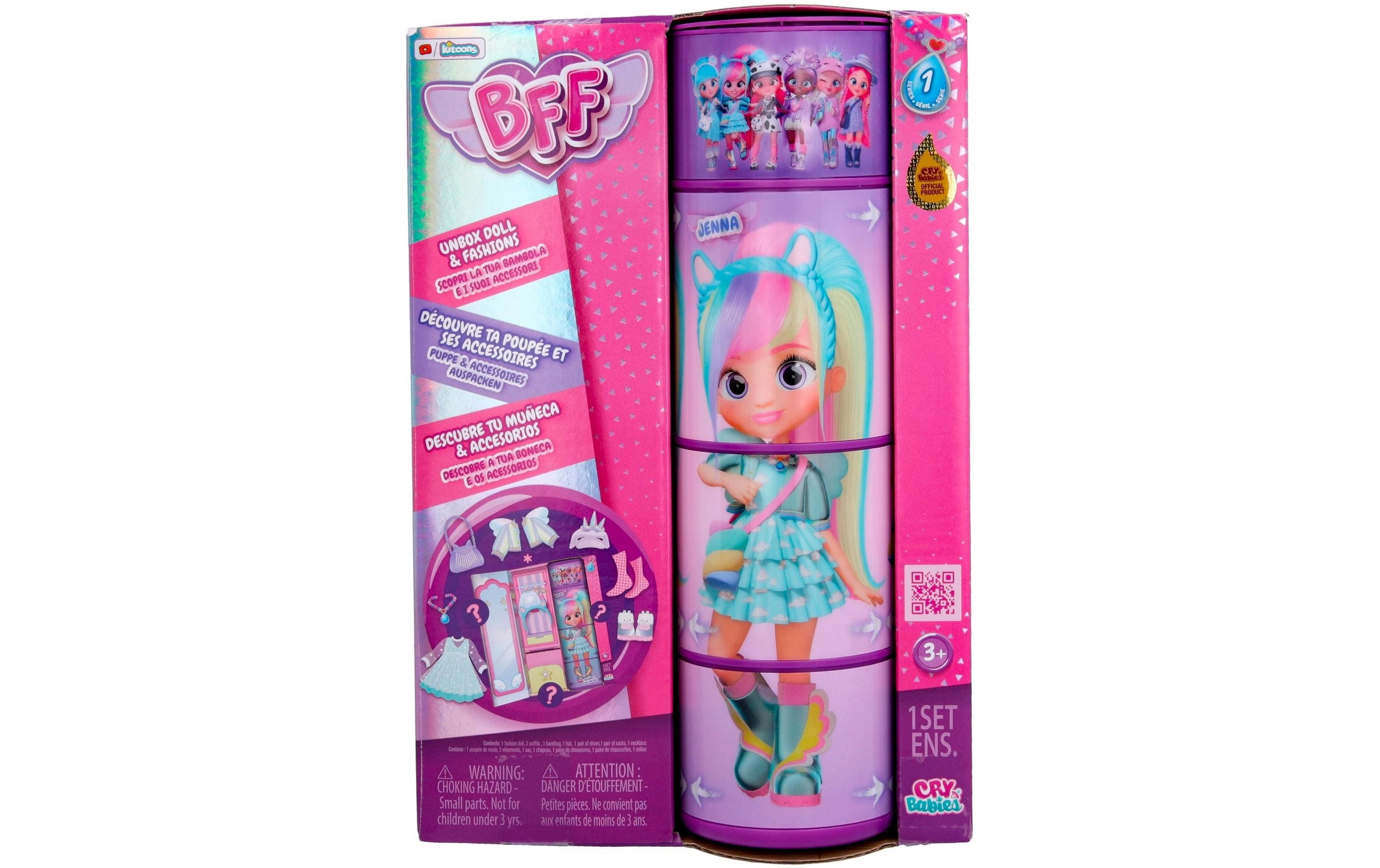 IMC TOYS Anziehpuppe »Cry Babies BFF Series 1 Jenna«
