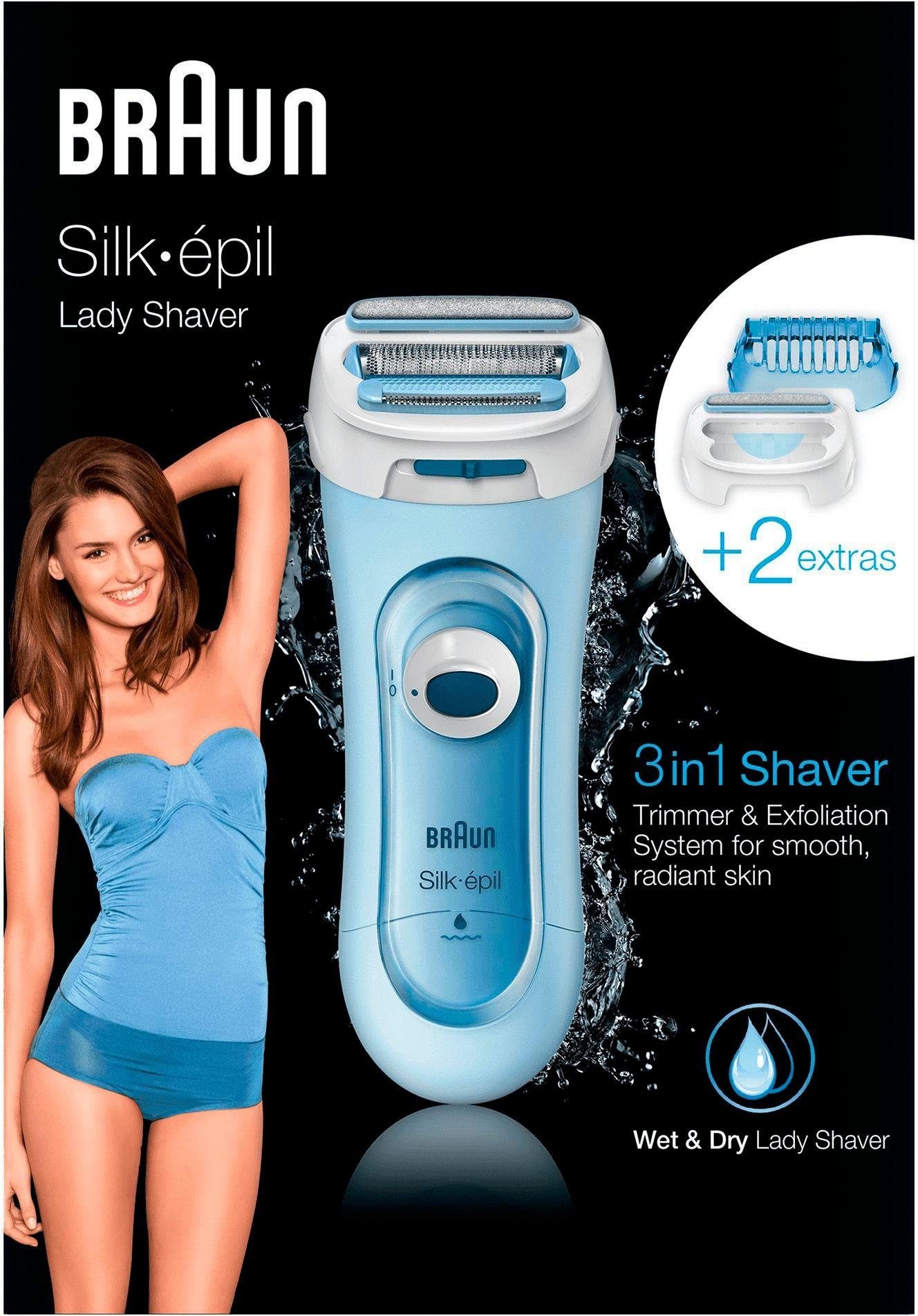 ➥ Braun Elektrorasierer jetzt Jelmoli-Versand 5-160« bestellen »Silk-épil | Lady Shaver