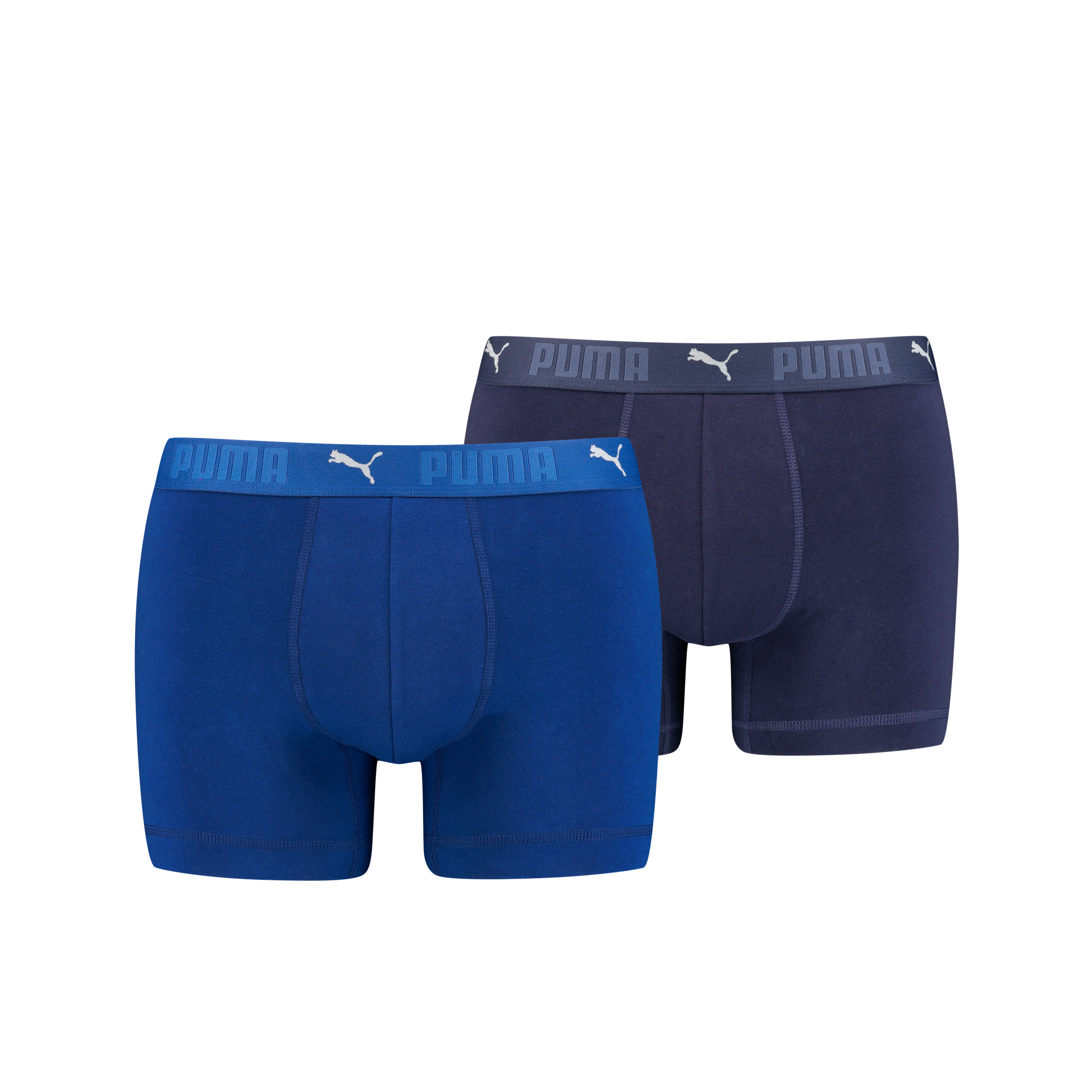 PUMA Boxershorts »PUMA MEN SPORT COTTON BOXERS 2P« Packung, 2er Pack, mit Markenschriftzug im Bund