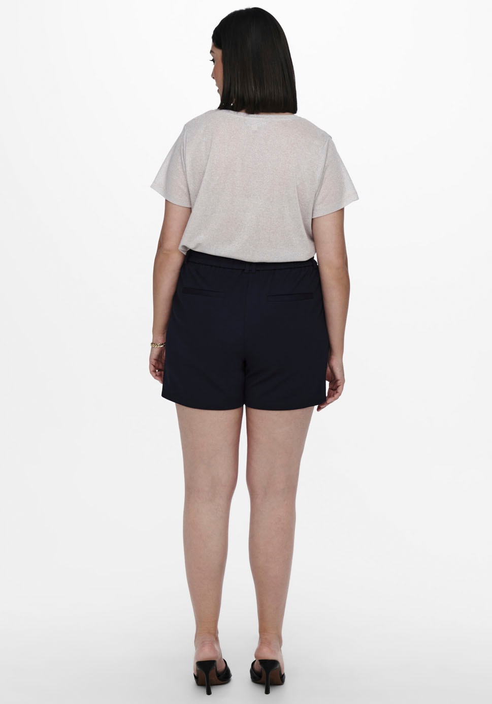 ONLY CARMAKOMA Shorts »CARGOLDTRASH«