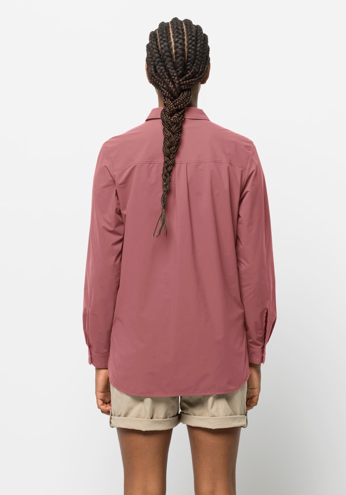 Jack Wolfskin Outdoorbluse »LIGHT WANDER LS SHIRT W«