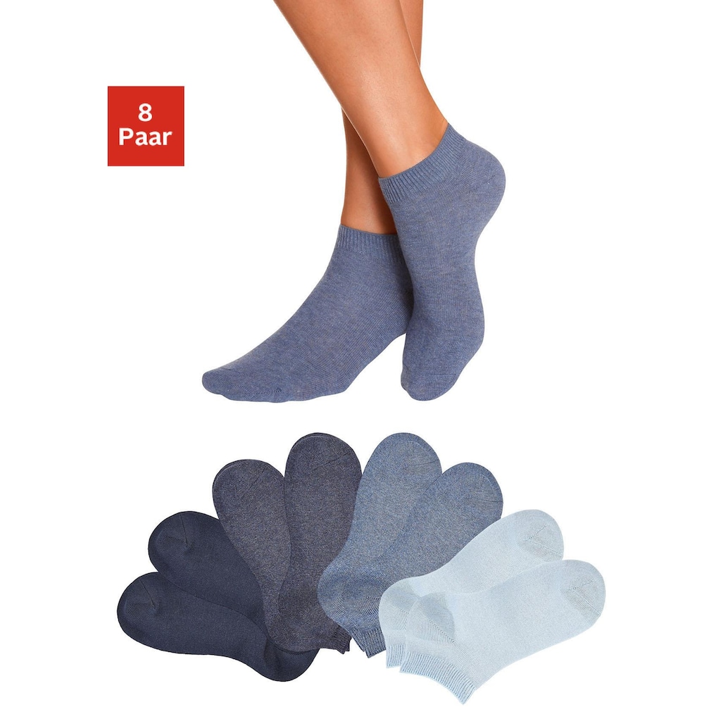 Go in Kurzsocken, (Set, 8 Paar)