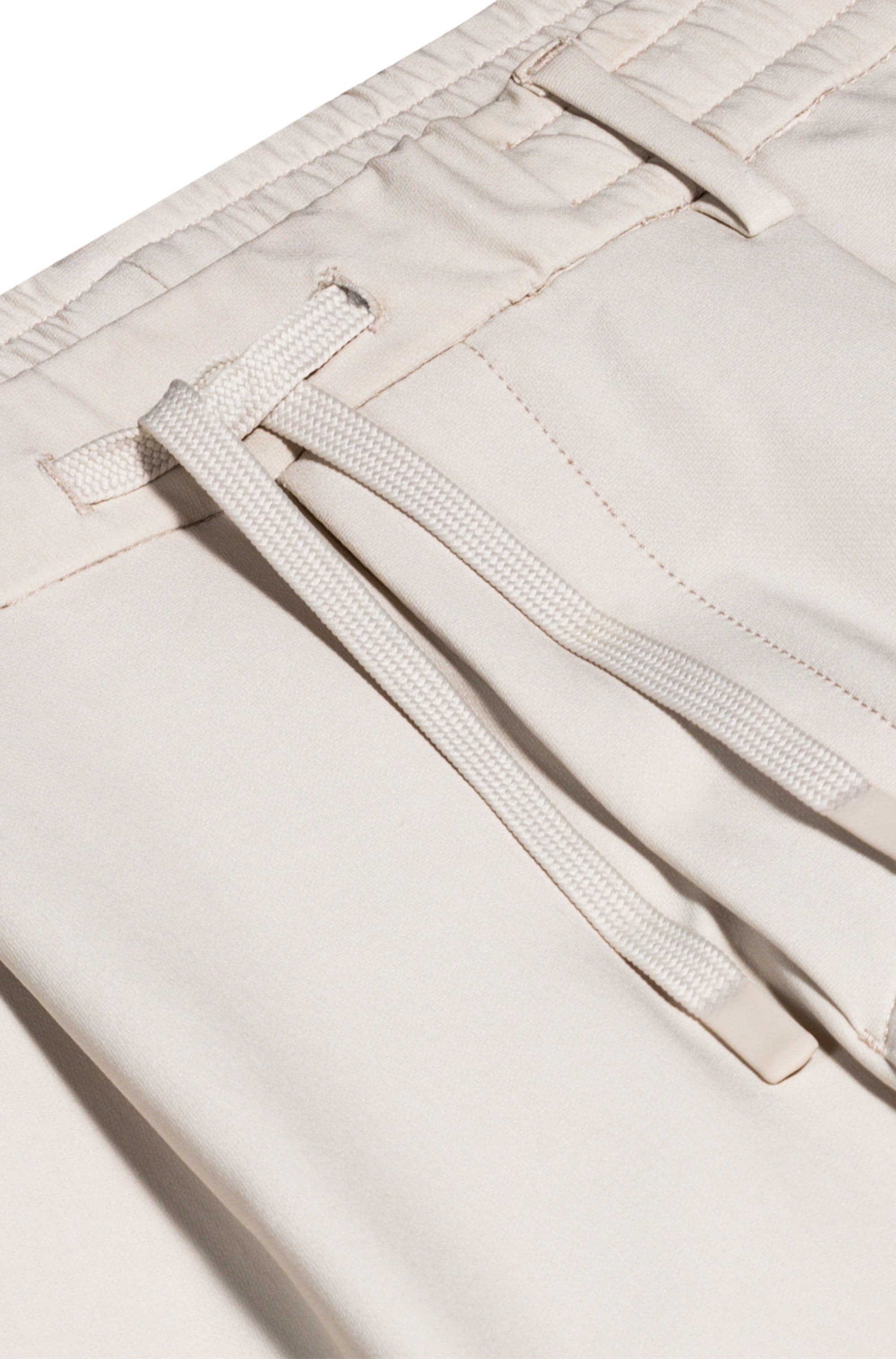 BOSS GREEN Webhose »T Convert-Pleat«, mit Zugbund und Markenlabel Bundfaltenhose Anzughose Stretchhose