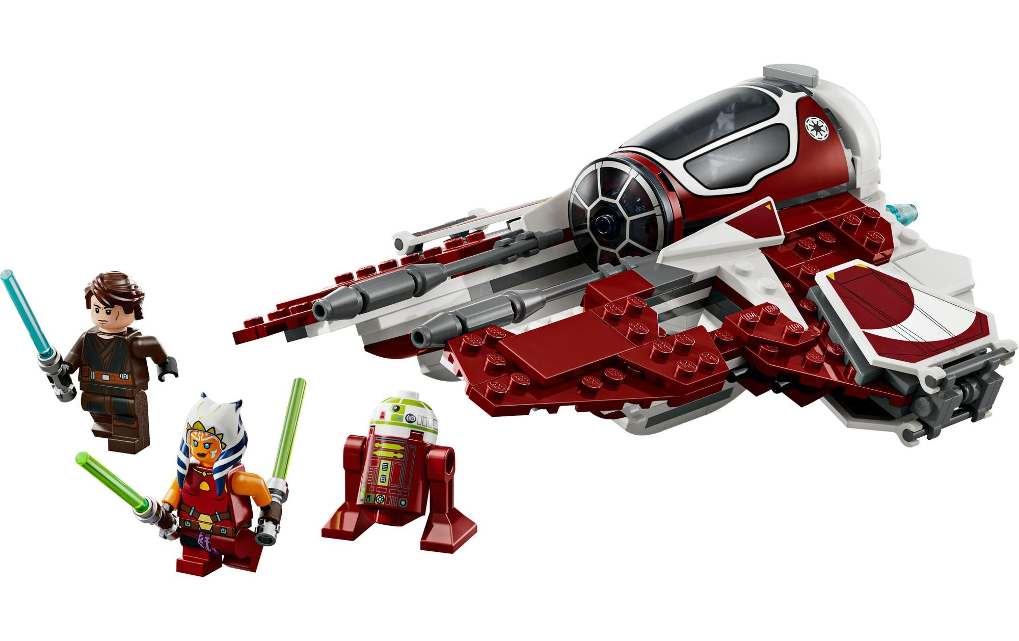 LEGO® Spielbausteine »Star Wars Ahsokas Jedi Interceptor 75401«, (290 St.)