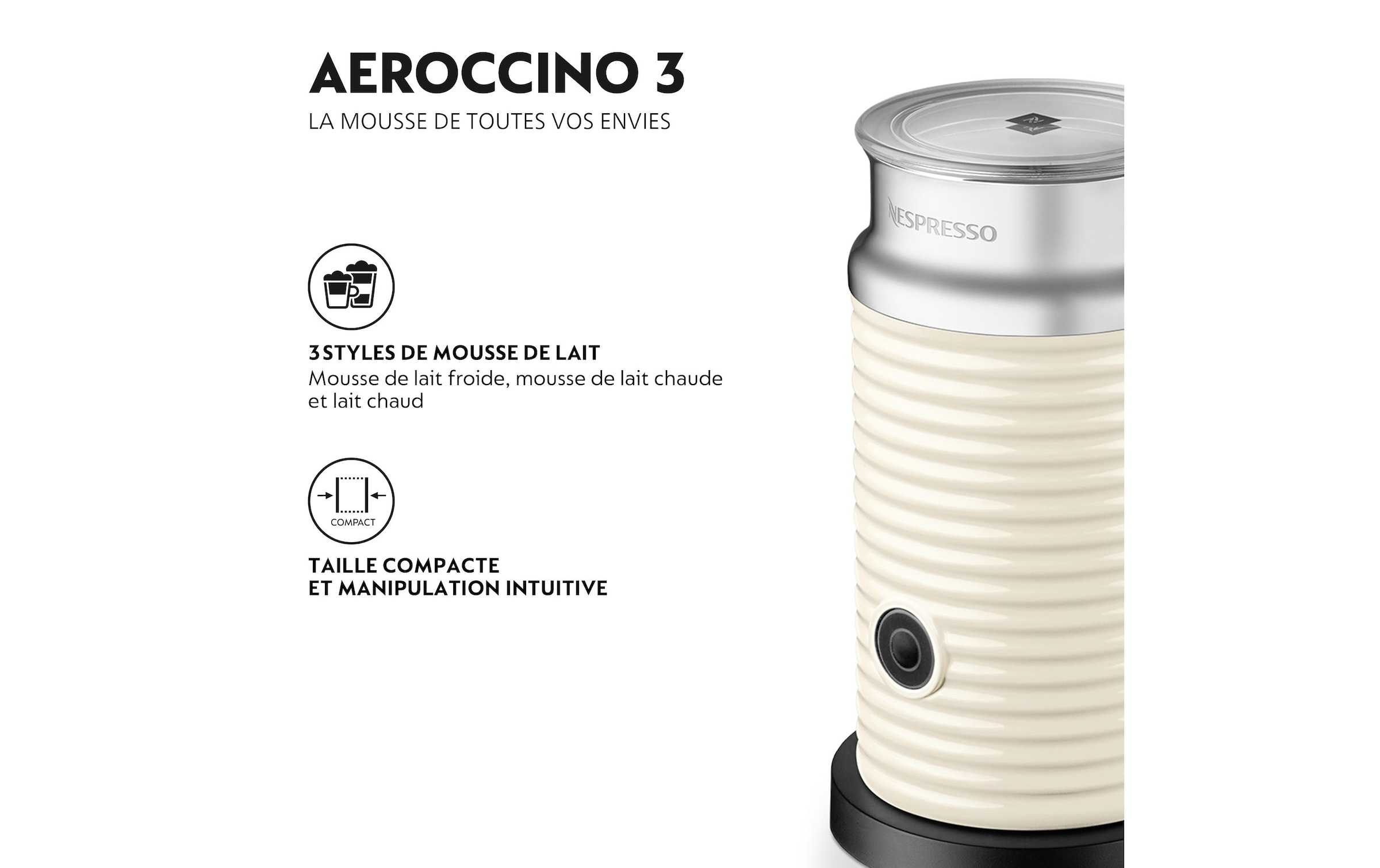 Milchaufschäumer »Nespresso Milchschäumer Aero«