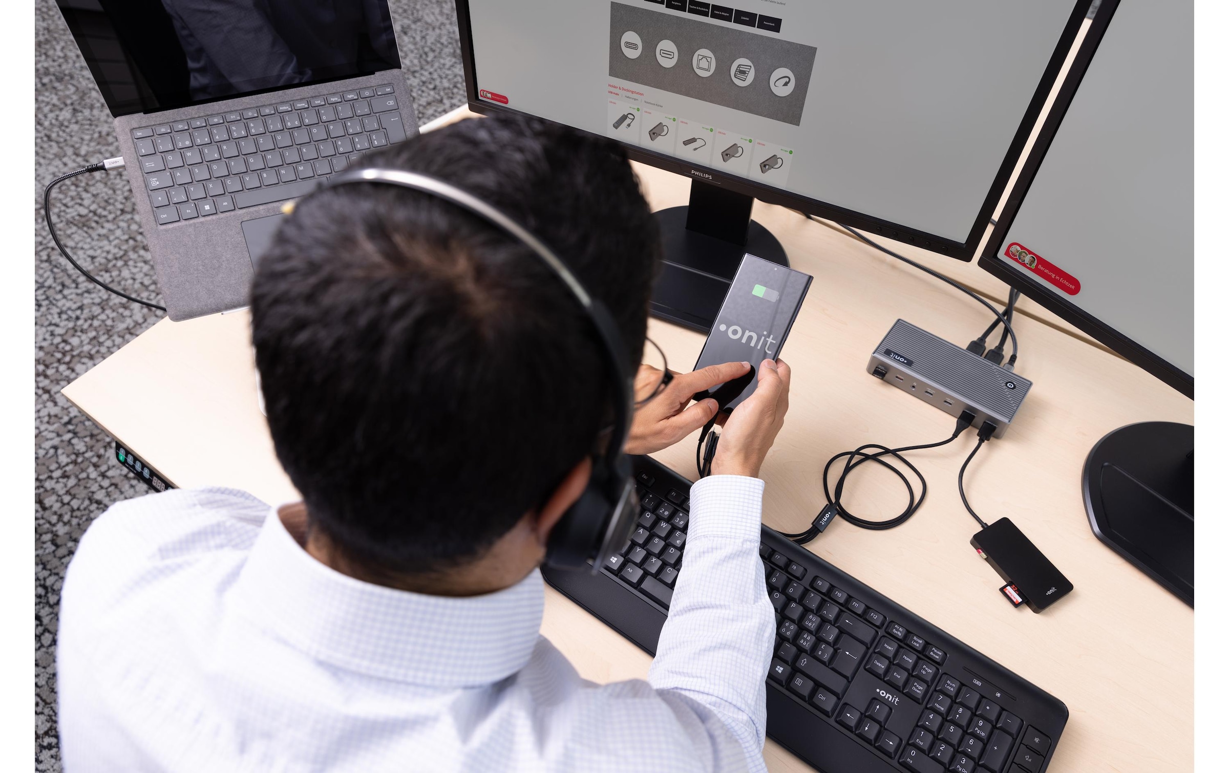 onit Laptop-Dockingstation »Dockingstation Pro USB-C«