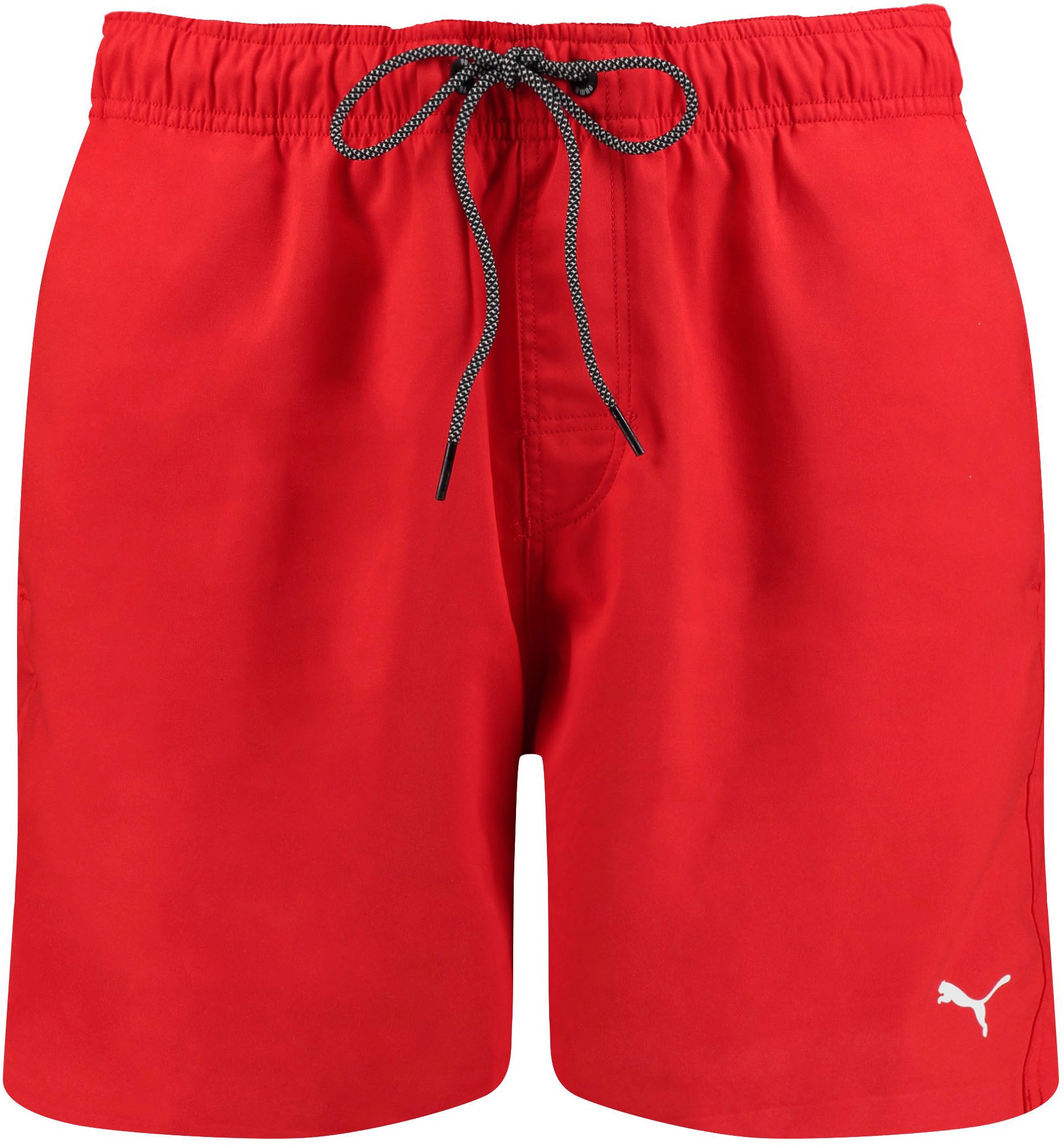 PUMA Badeshorts »PUMA SWIM MEN MEDIUM LENGTH SWIM SHORTS«, High-Tech Reissverschluss an der Gesässtasche, Seitentaschen