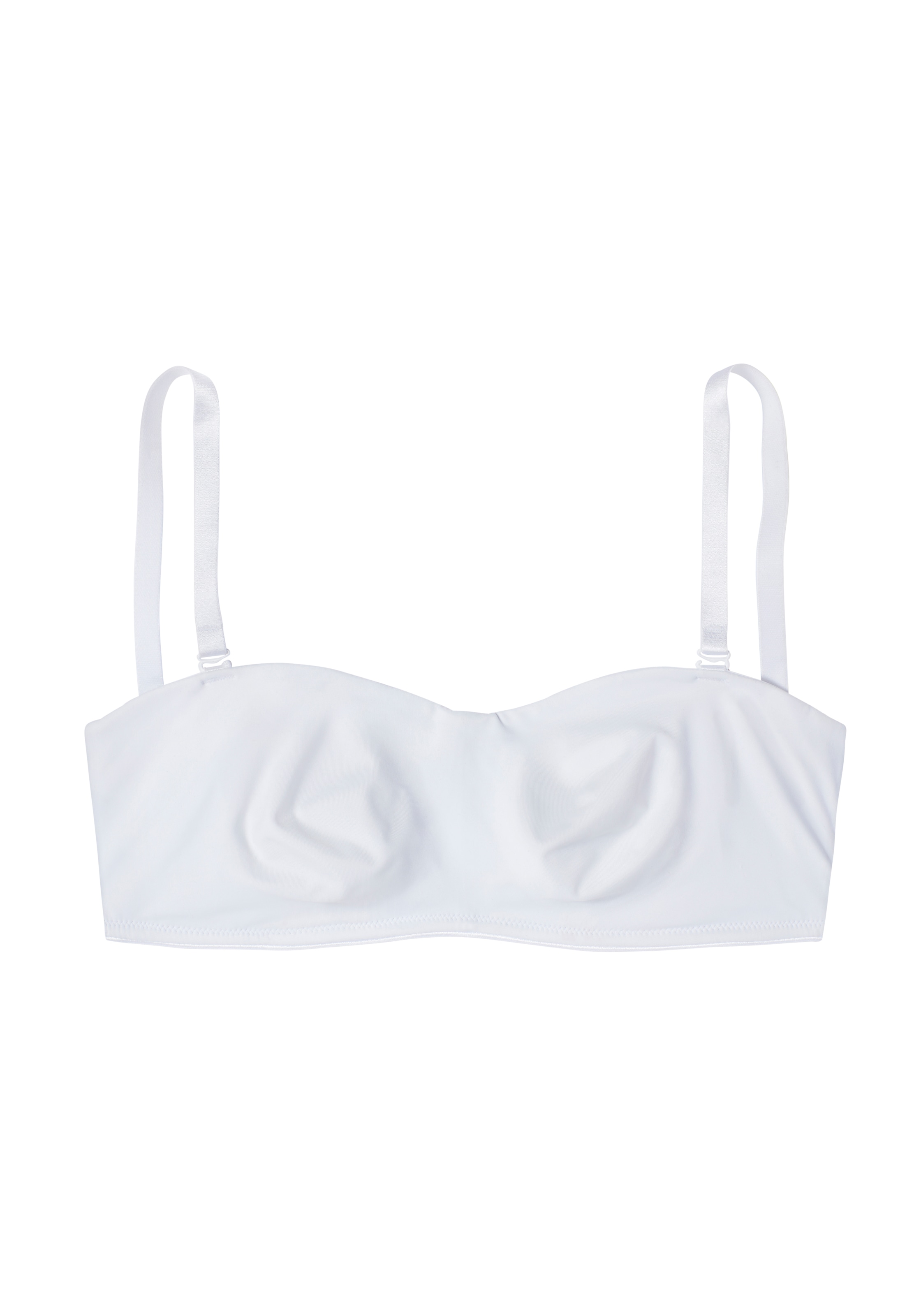 LASCANA T-Shirt-BH, ohne Schale mit abnehmbaren Trägern, Basic Dessous