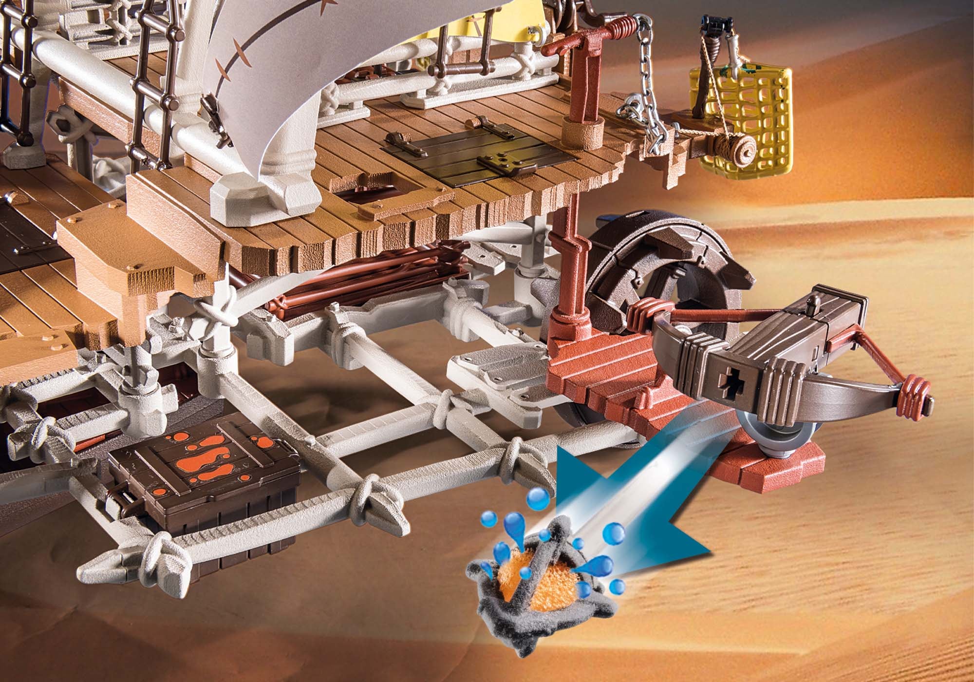Playmobil® Konstruktions-Spielset »Sal'ahari Sands - Sandsturmbrecher (71023), Novelmore«, (233 St.), Made in Germany